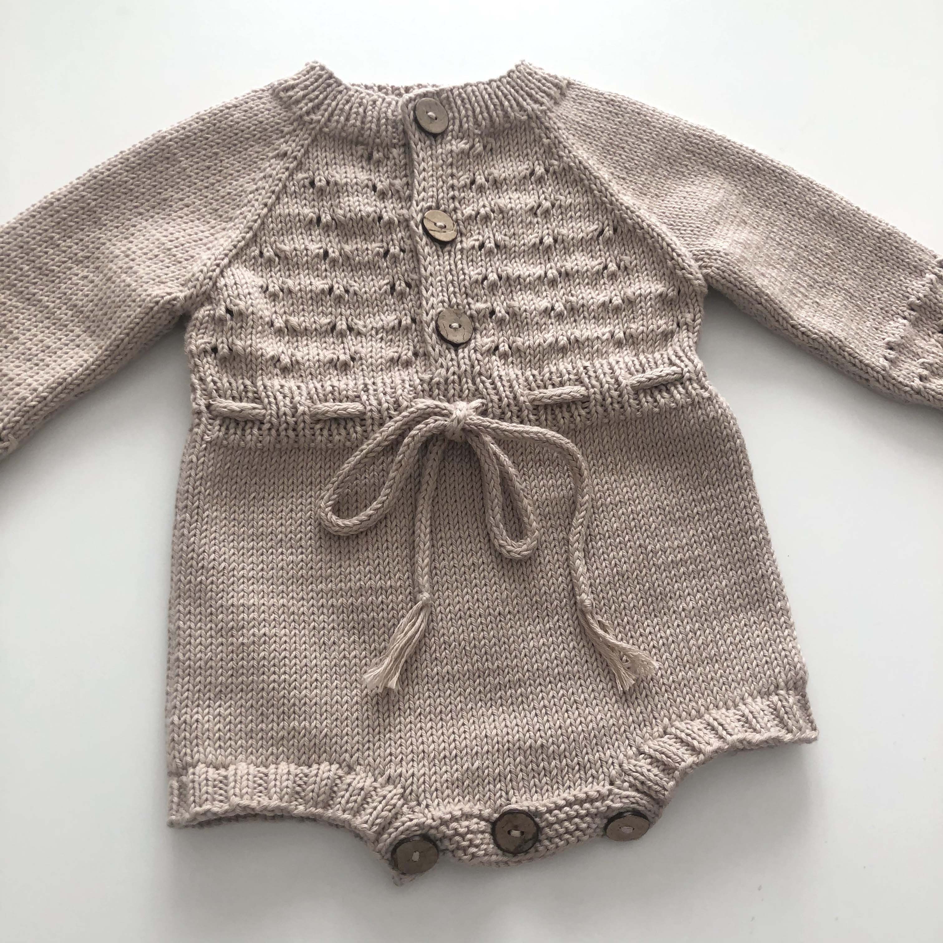 Basil Romper, Beige