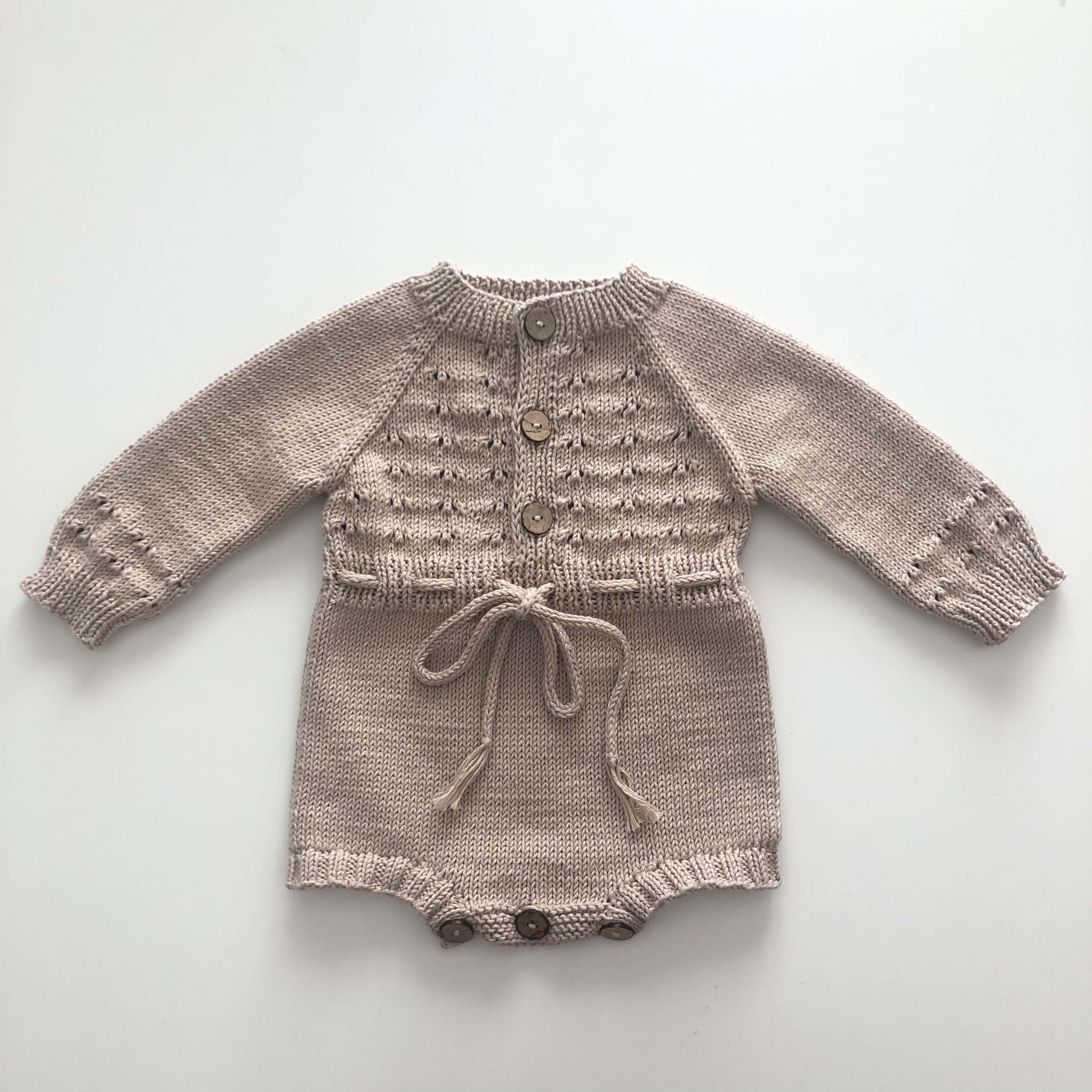 Basil Romper, Beige