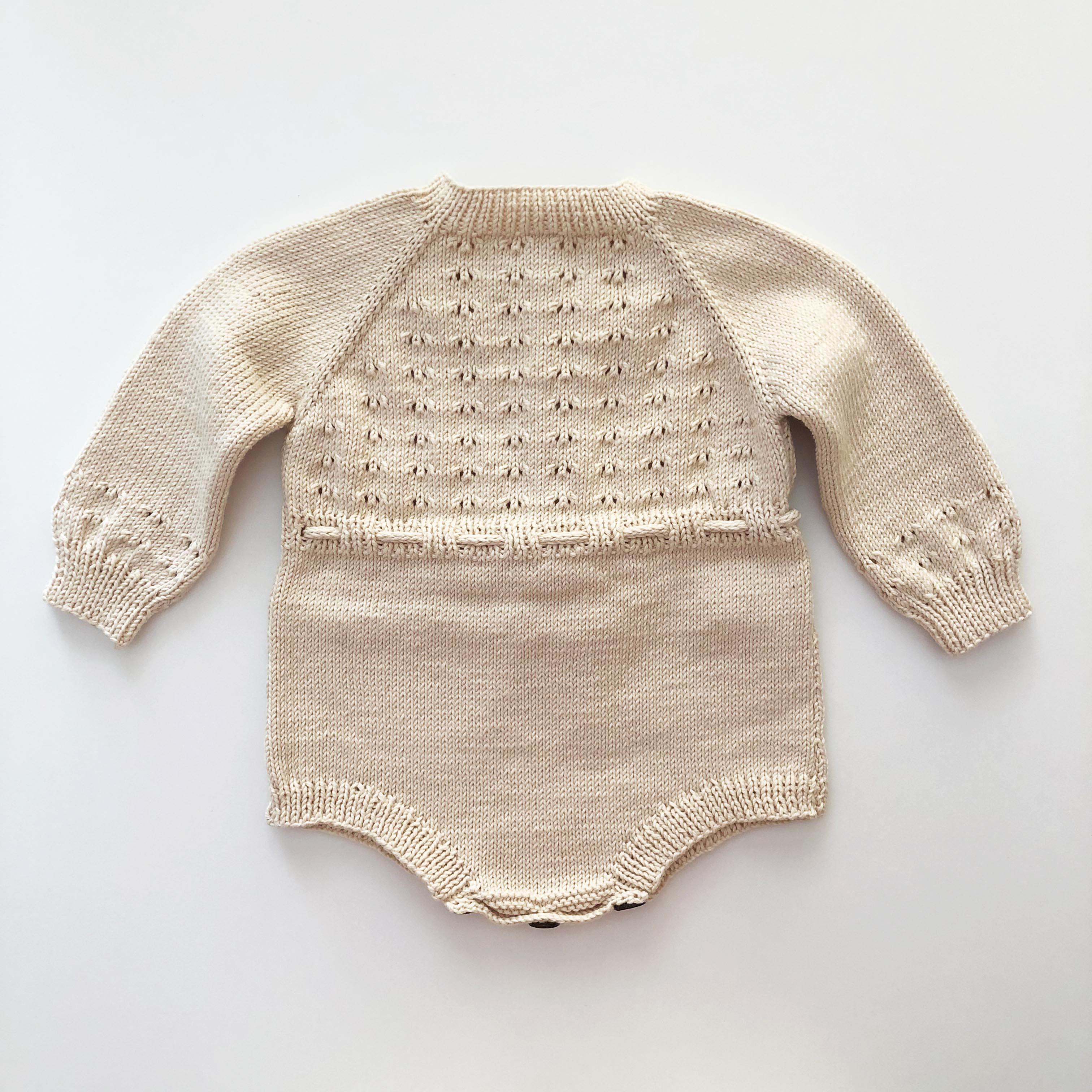 Basil Romper, Natural