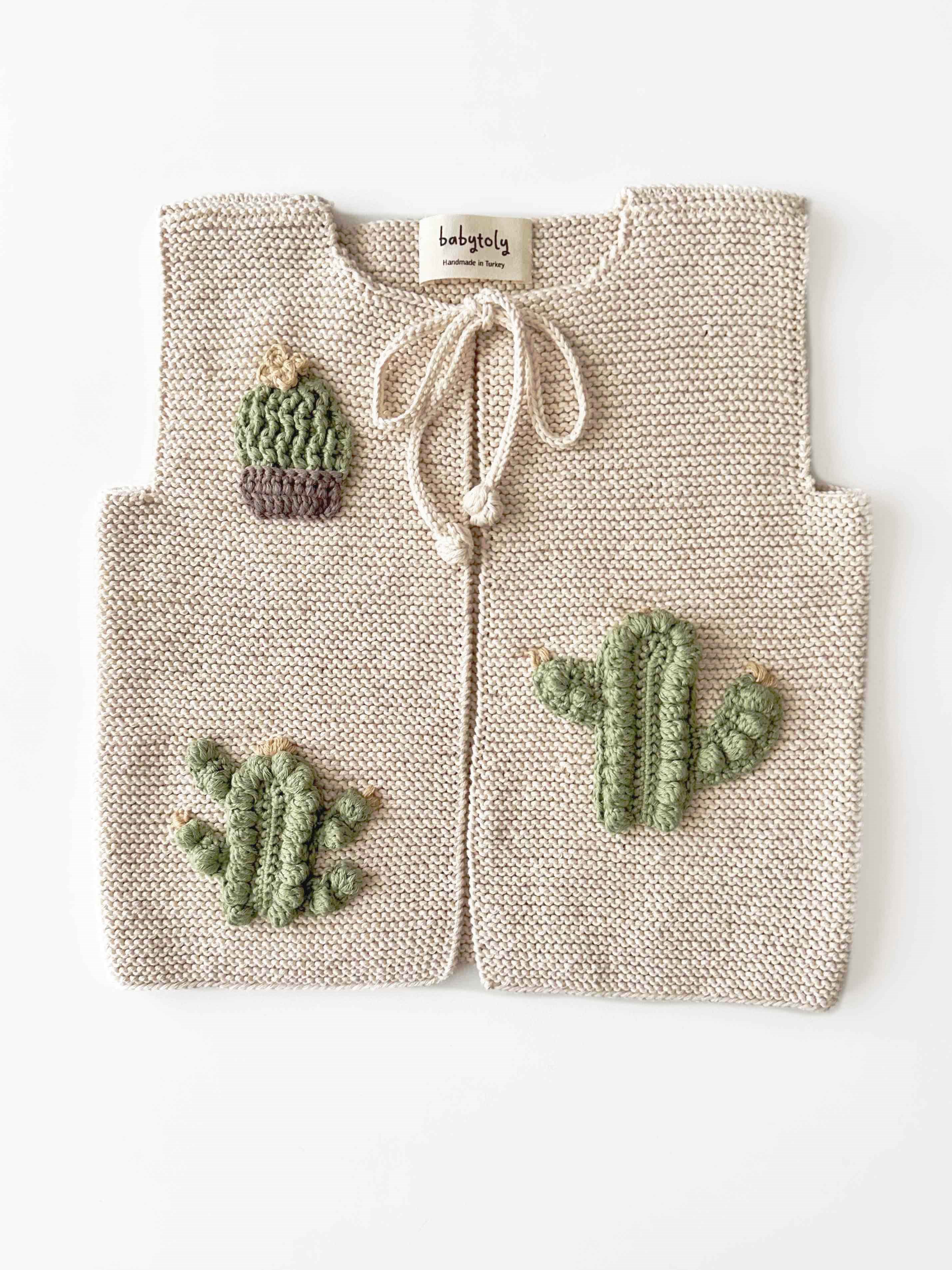Cactus Vest, Natural 