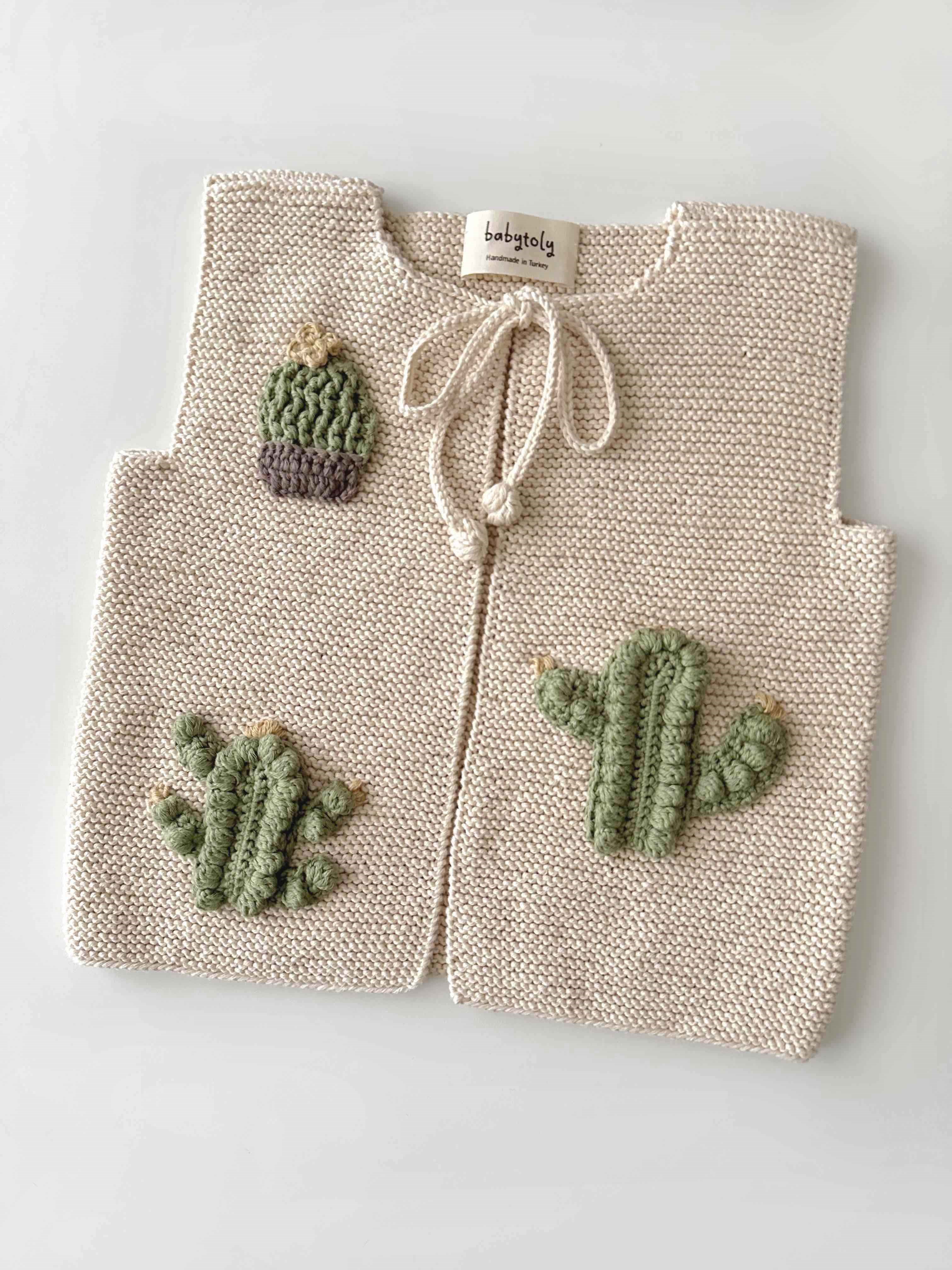 Cactus Vest, Natural 