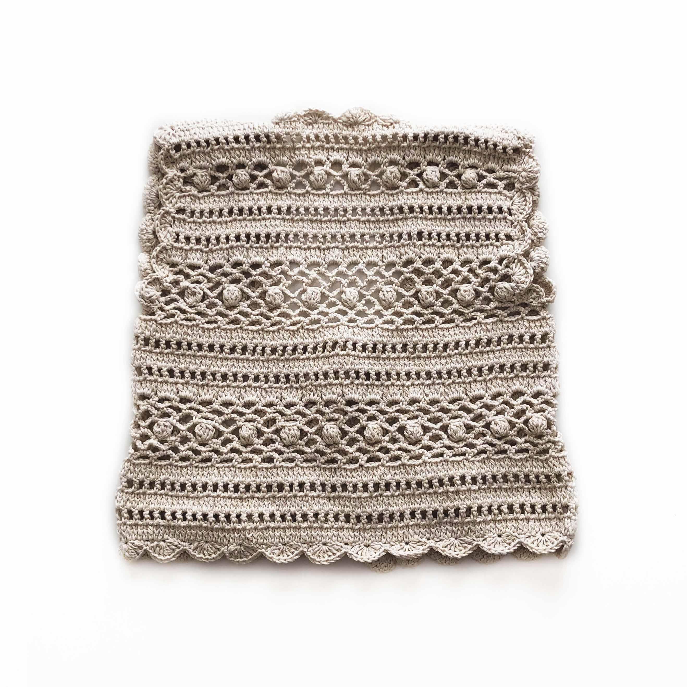 Callie Crochet Top, Natural