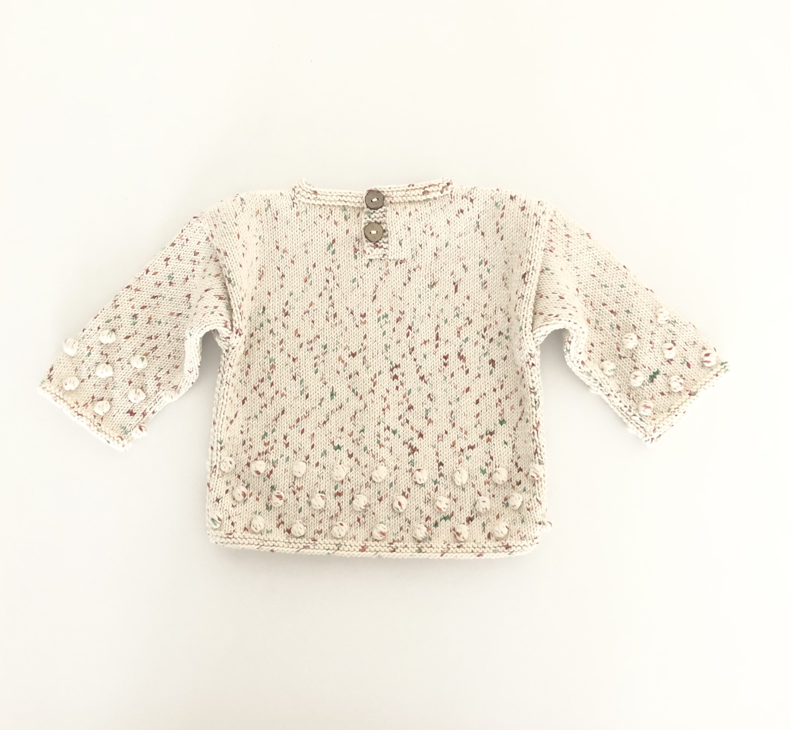 Comfy Popcorn Sweater, Exclusive Confetti - Tea Garden