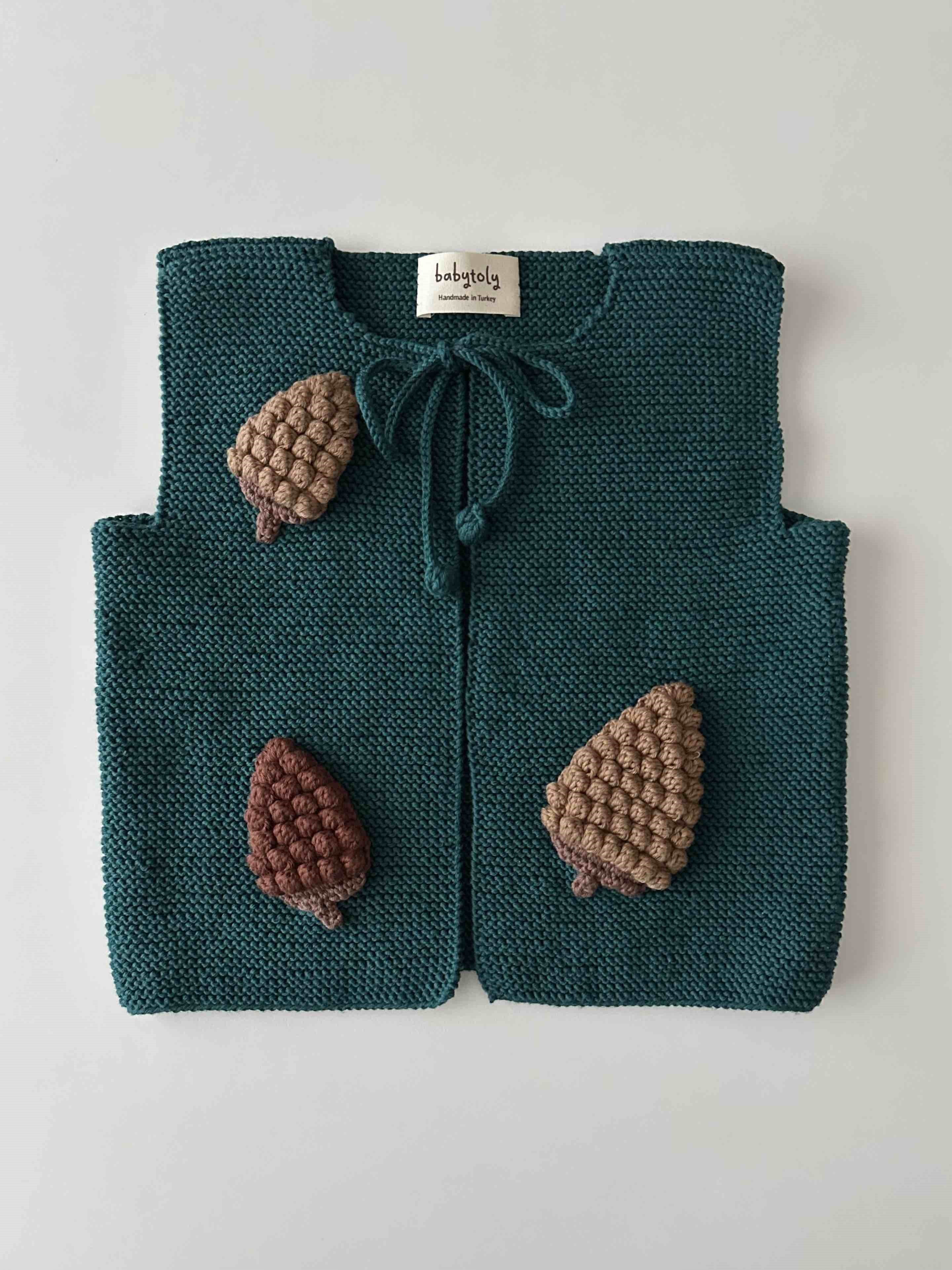 Cone Vest, Evergreen