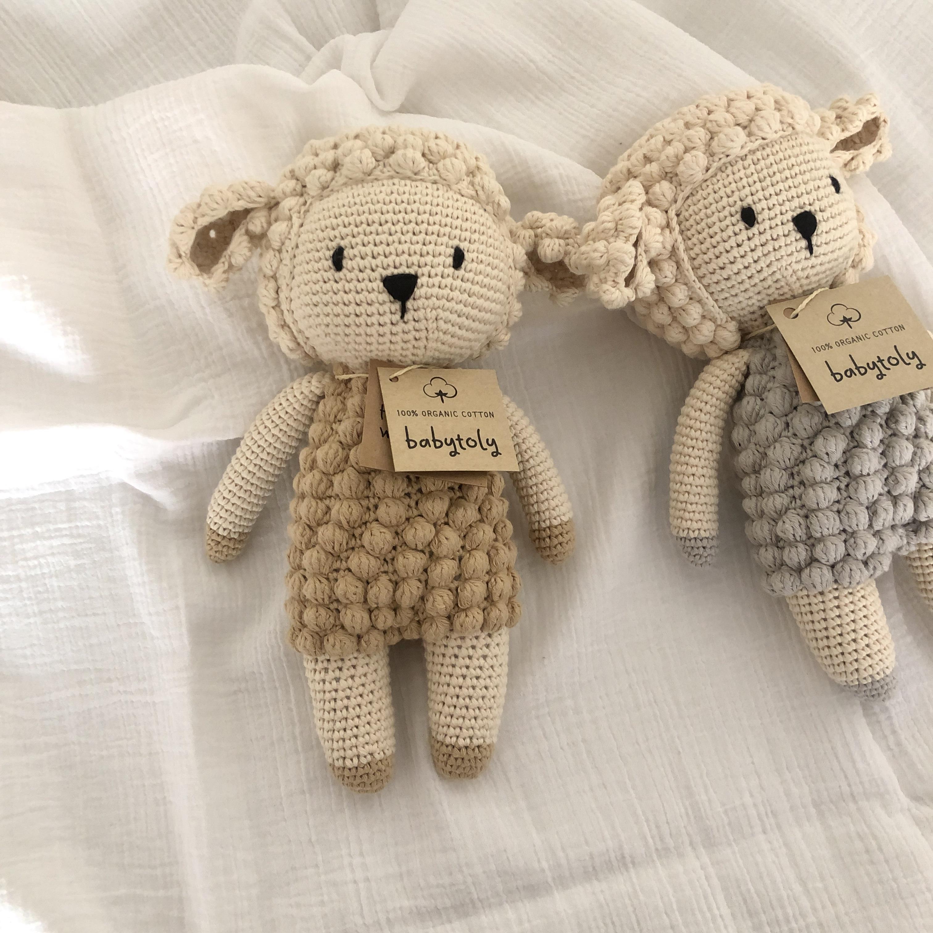 Crochet Lamb Doll 10.2