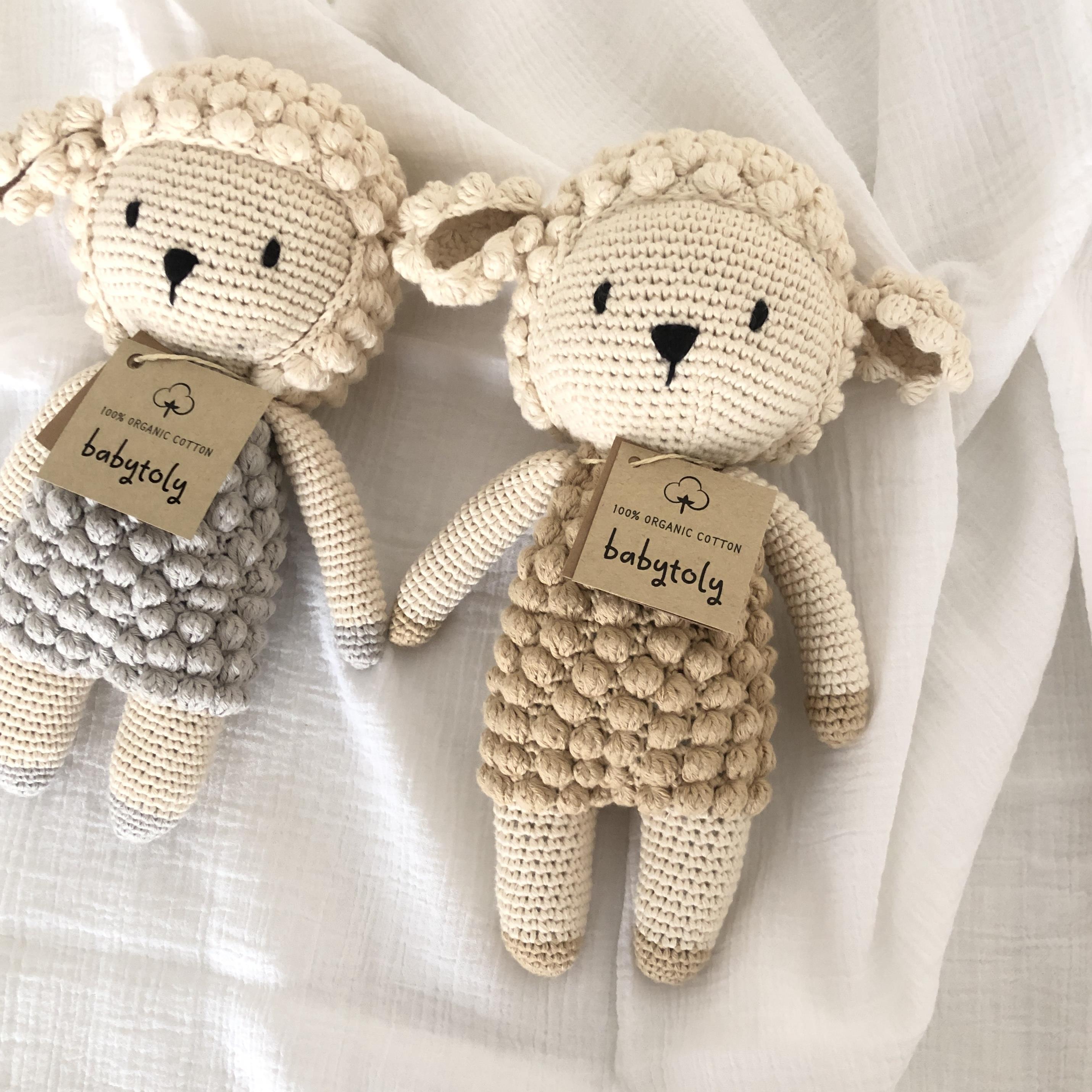 Crochet Lamb Doll 10.2