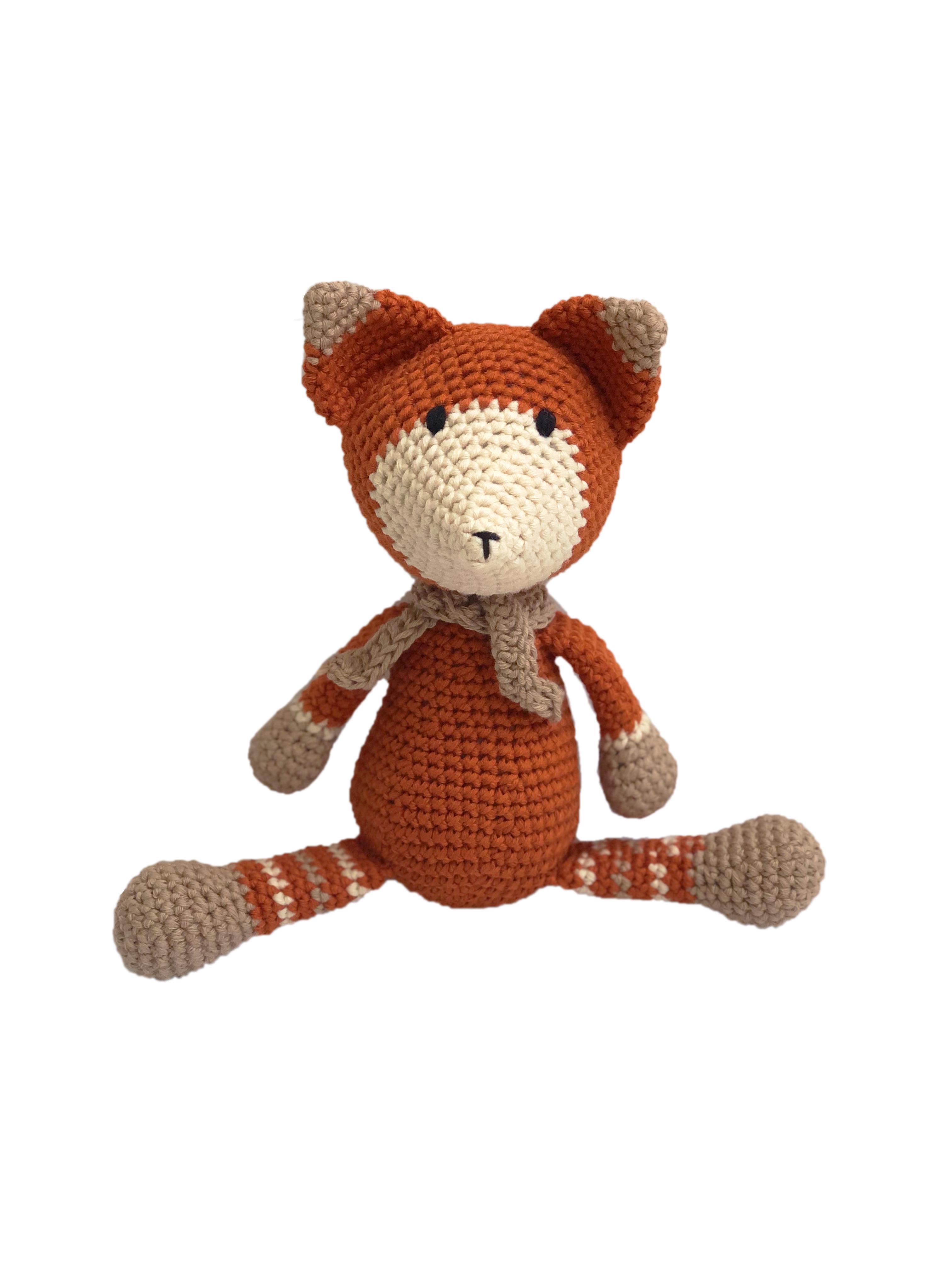 Crochet Toy - Fox 9.5
