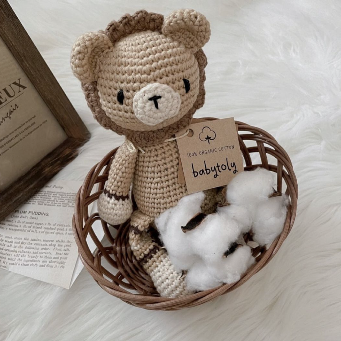 Crochet Toy - Lion 9.5