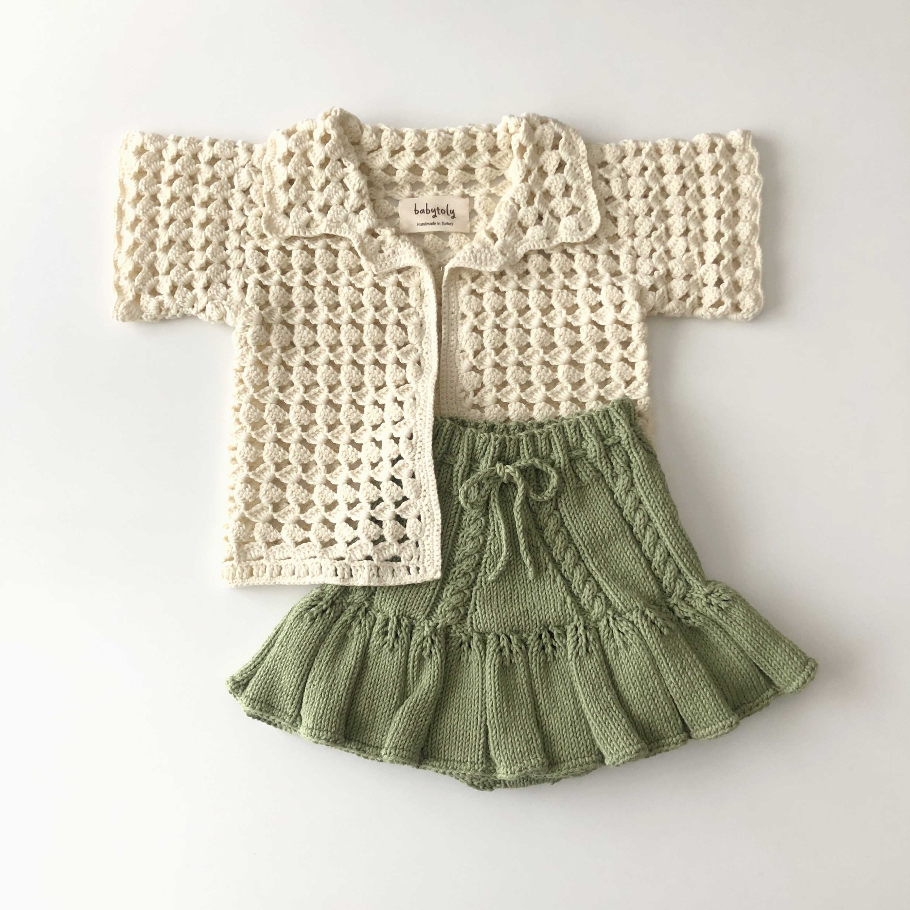 Cyrus Crochet Vest, Custom Color