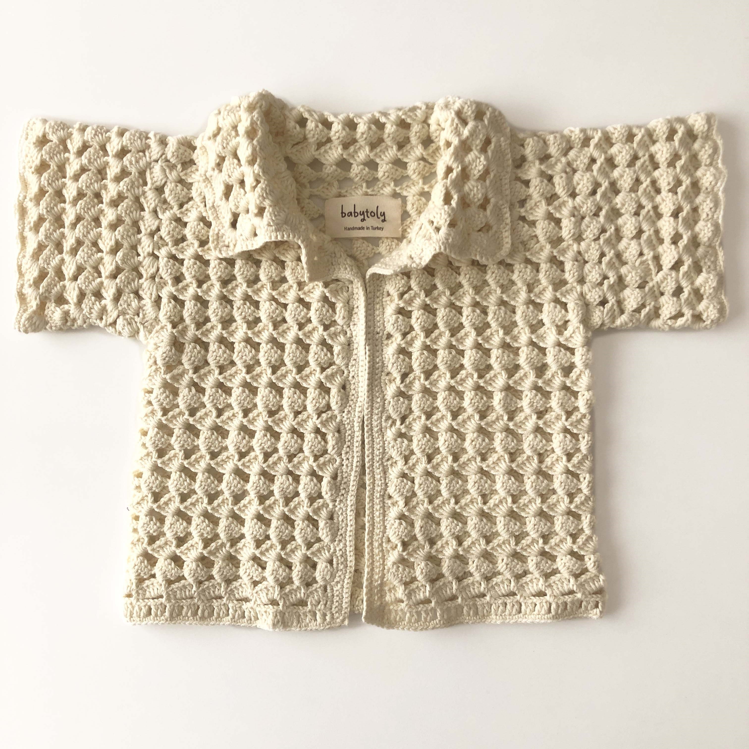 Cyrus Crochet Vest, Custom Color