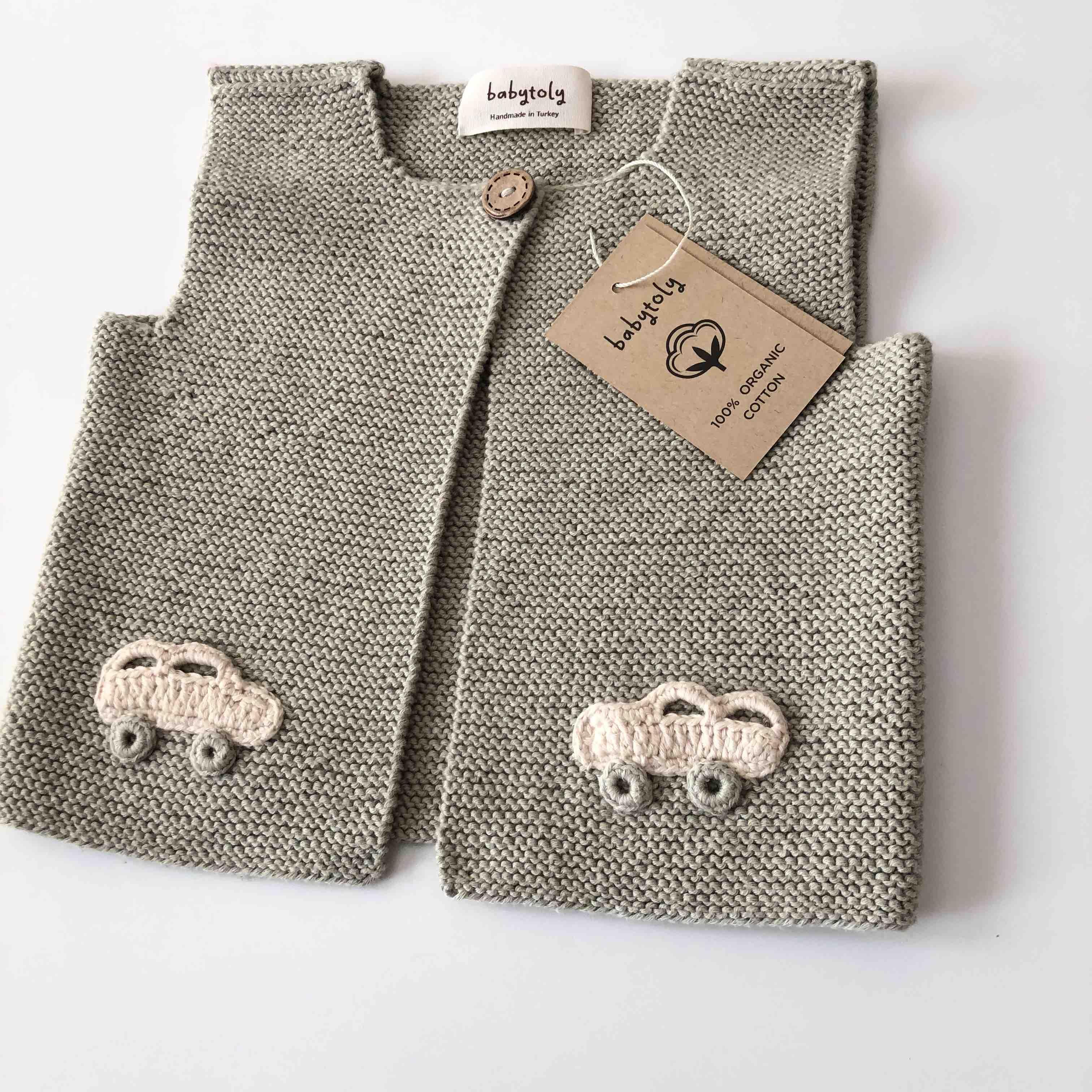Felice Car Vest, Seaweed