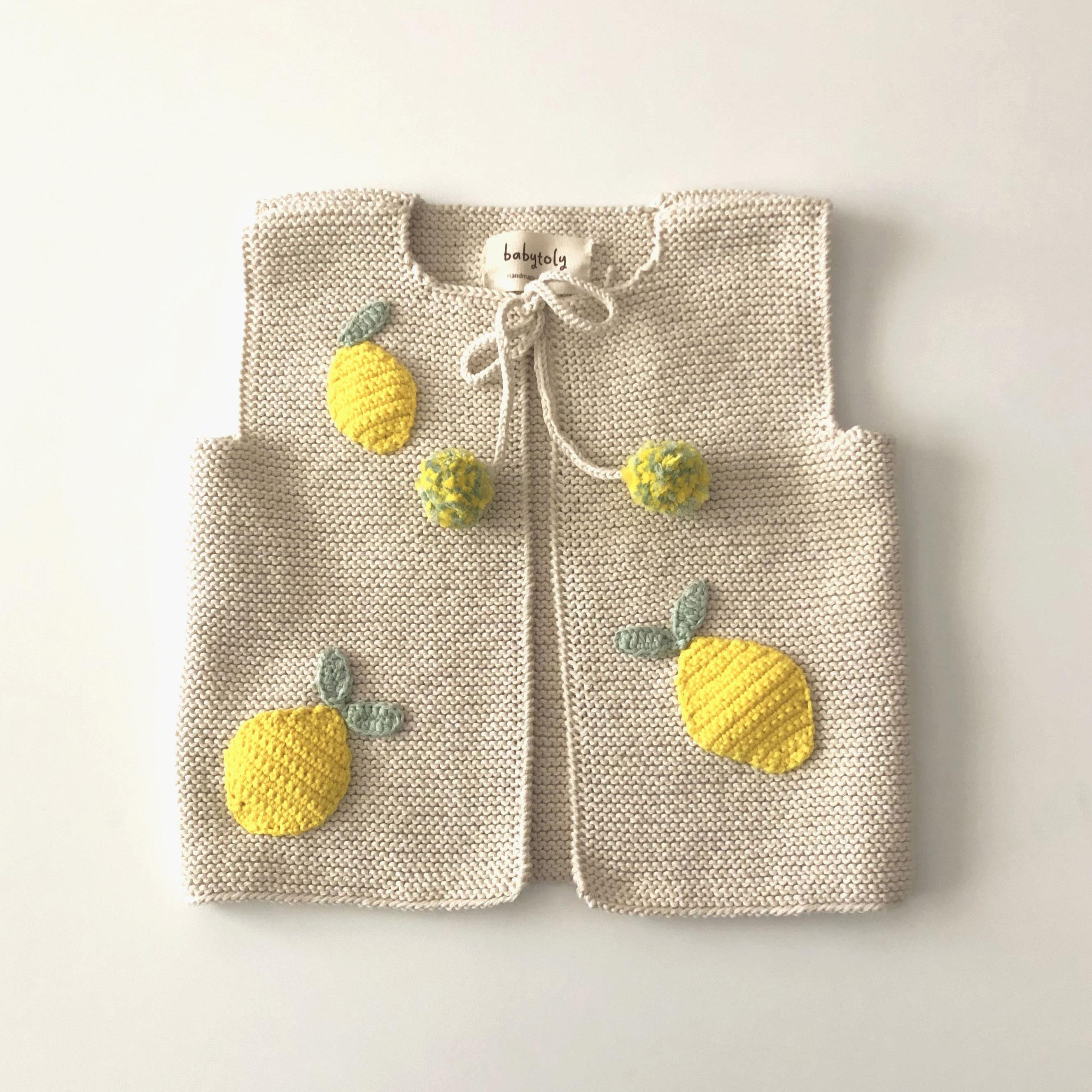 Felice Lemons Vest, Natural