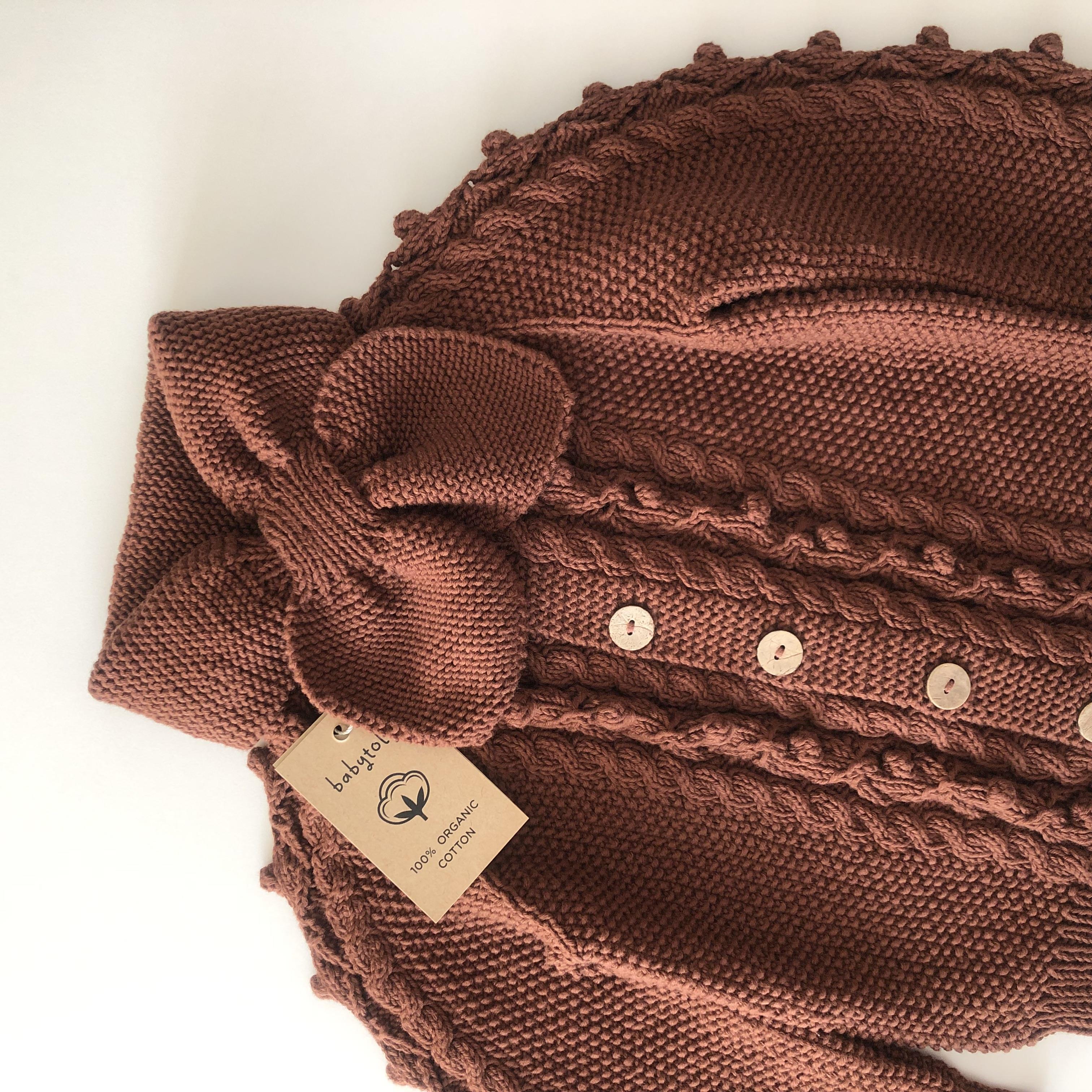 Hazel Cardigan, Chocolate