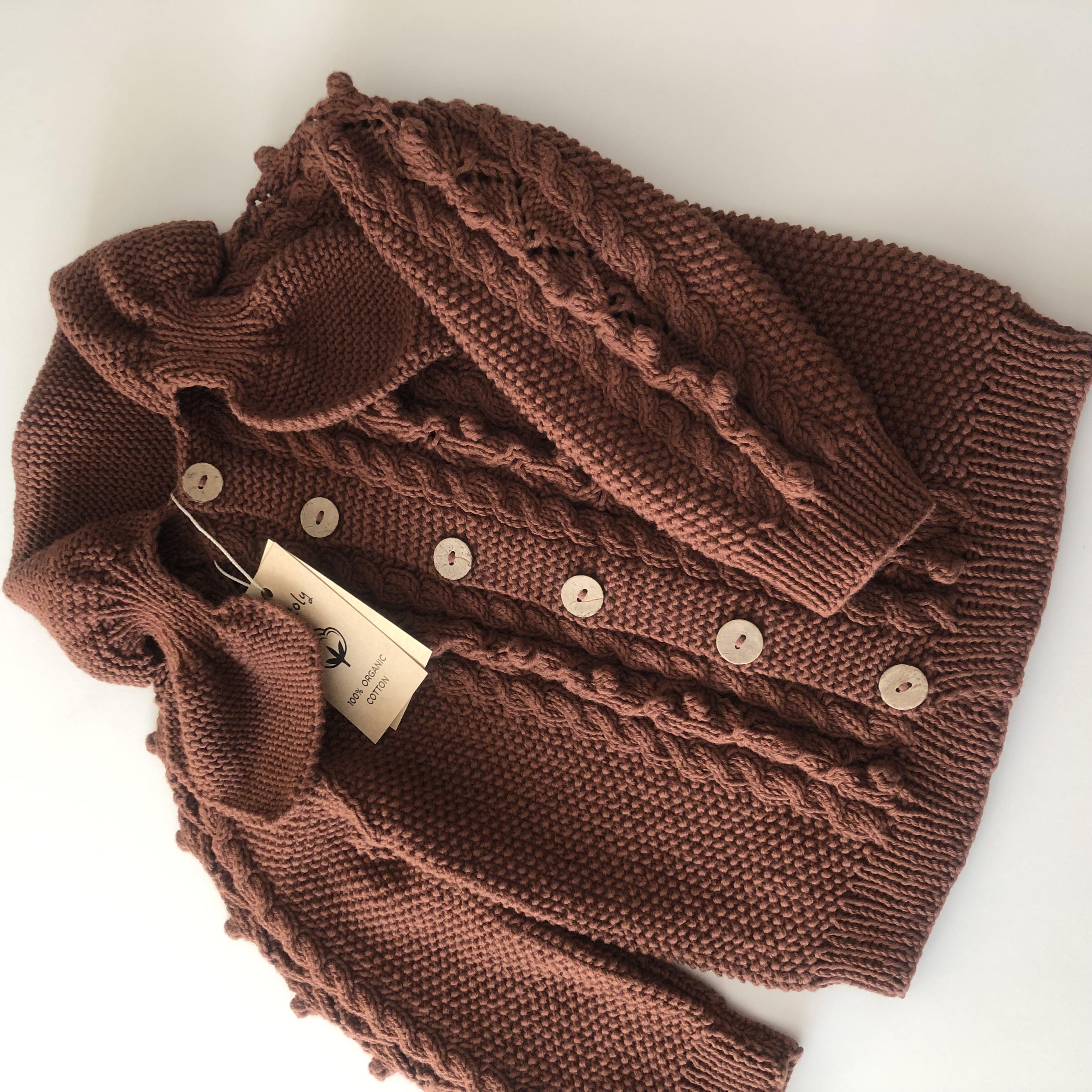 Hazel Cardigan, Chocolate