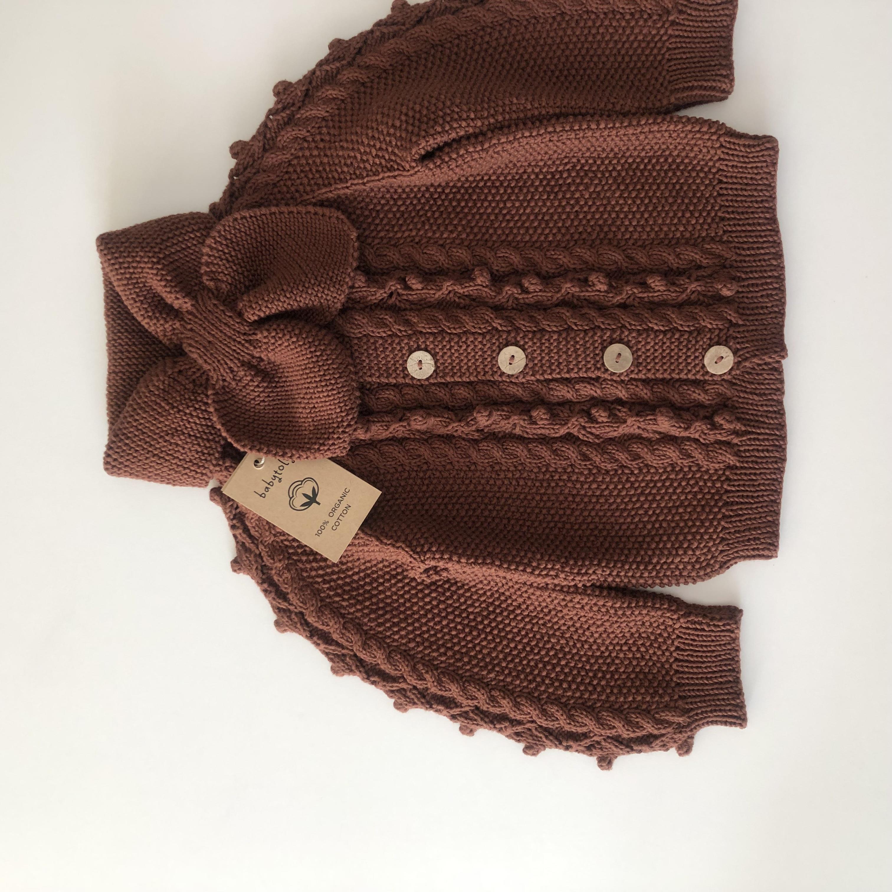 Hazel Cardigan, Chocolate