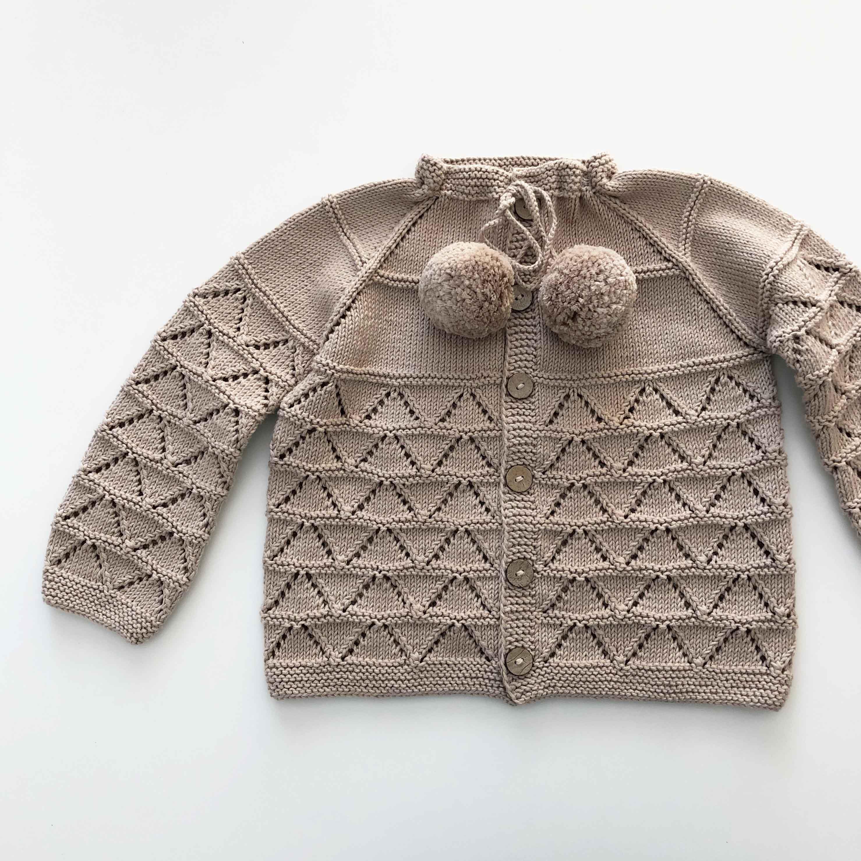Helena Cardigan, Beige