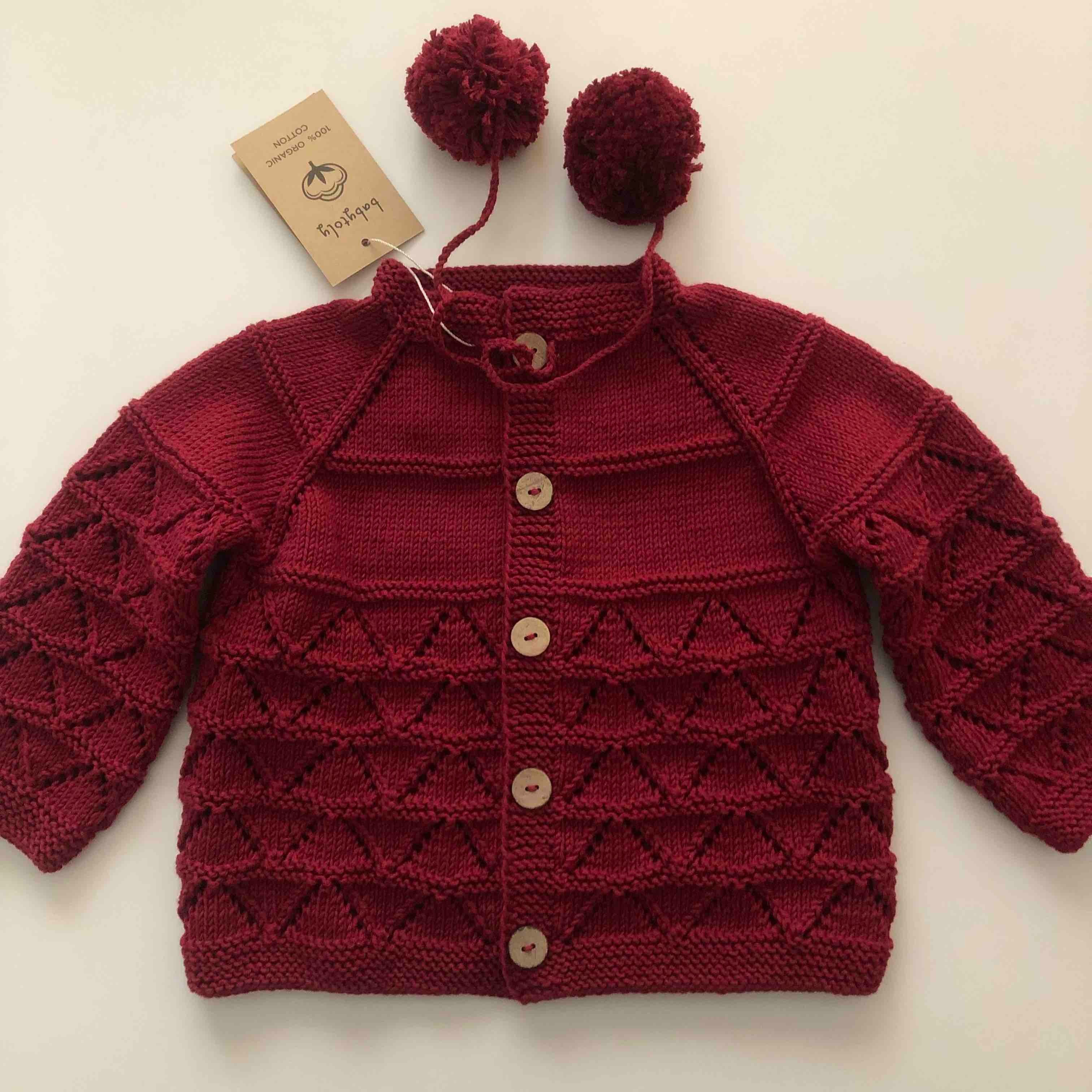 Helena Cardigan, Deep red