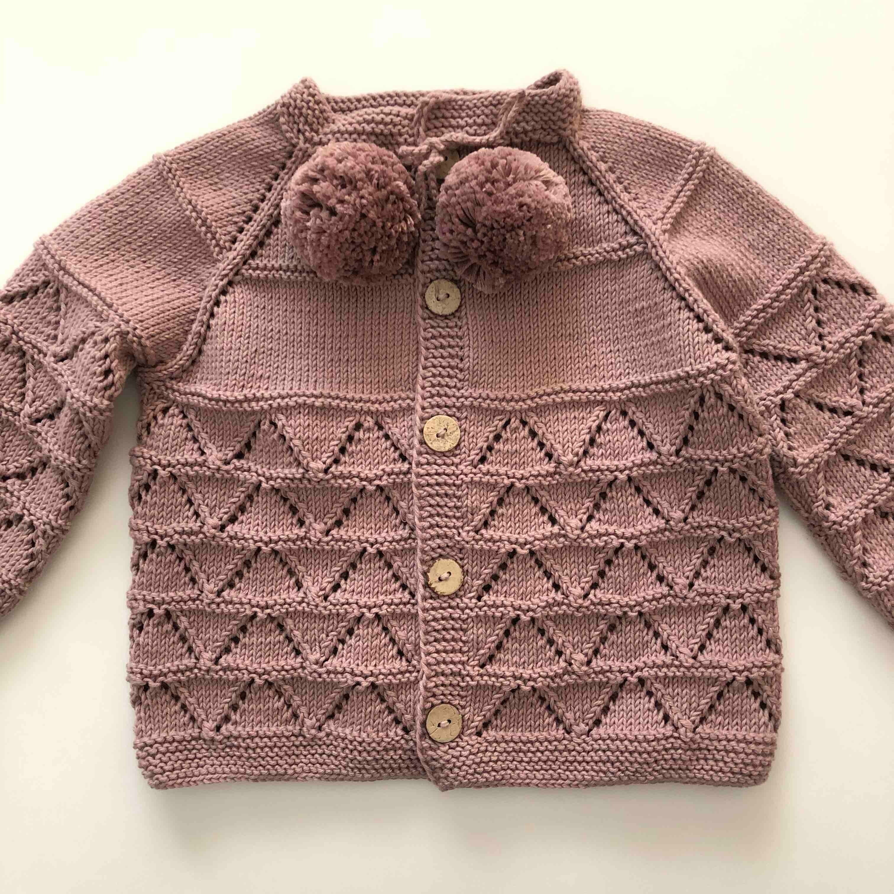 Helena Cardigan, Dusty rose
