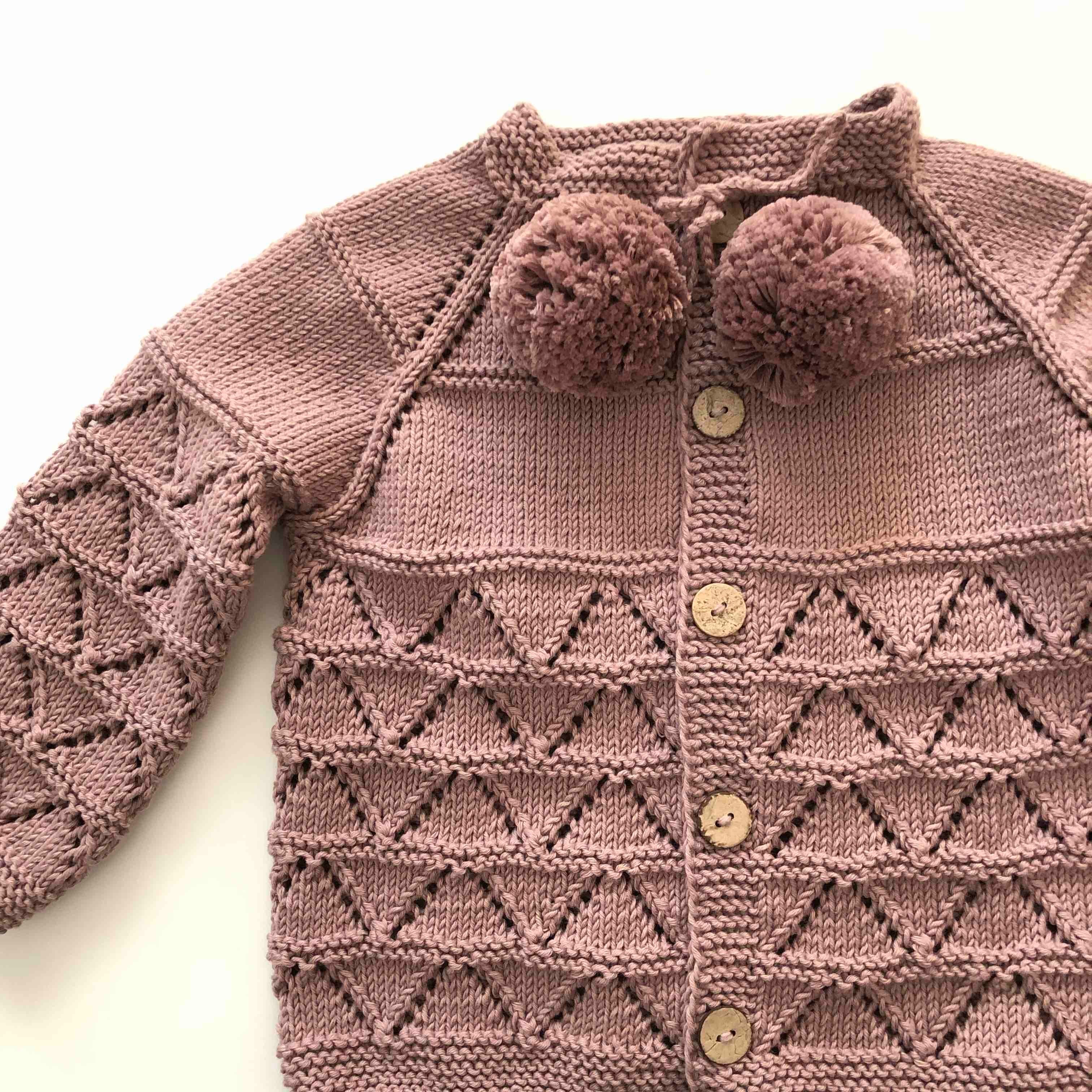 Helena Cardigan, Dusty rose