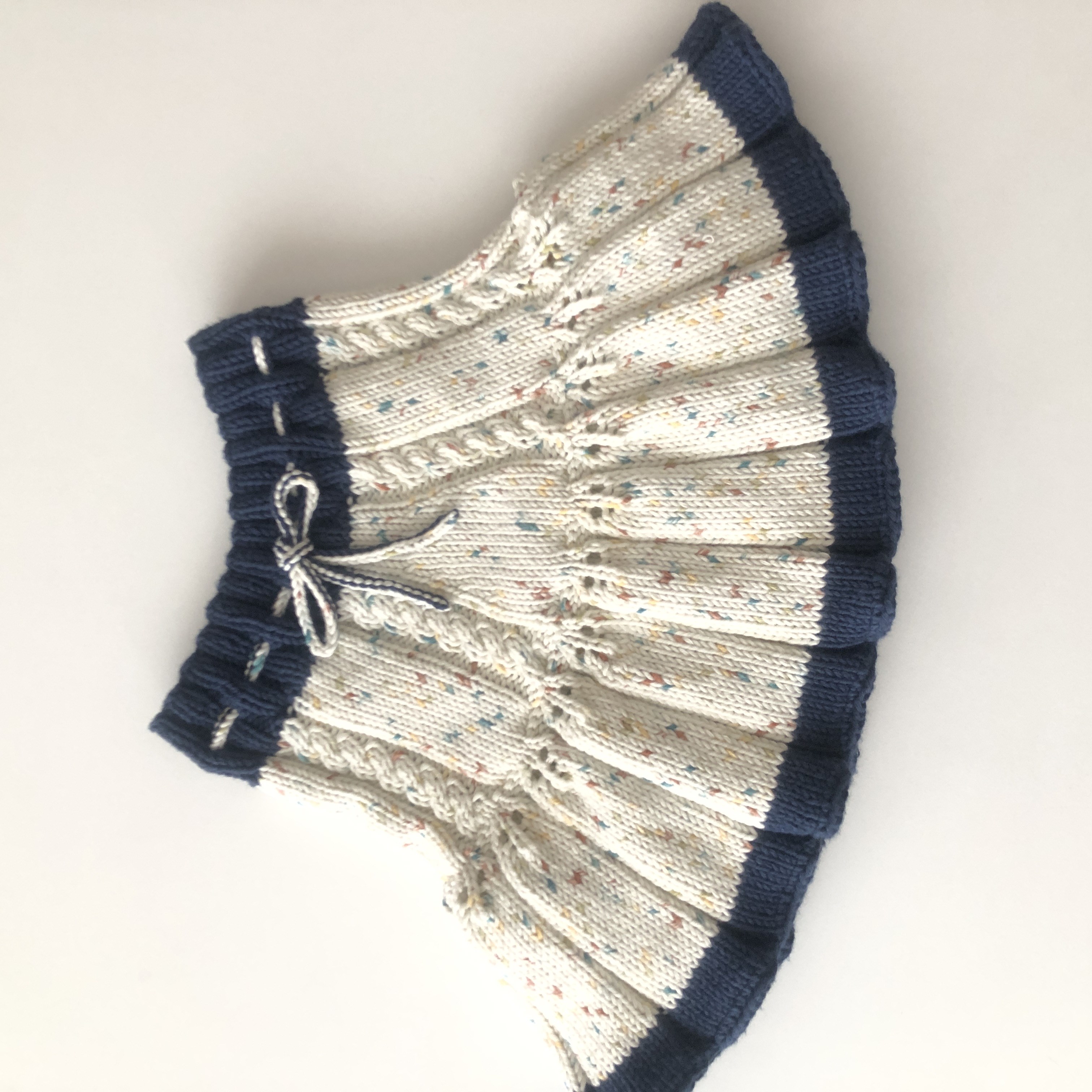 Ivy Skirt / 2 Color,  Exclusive Confetti - Four seasons × Navy