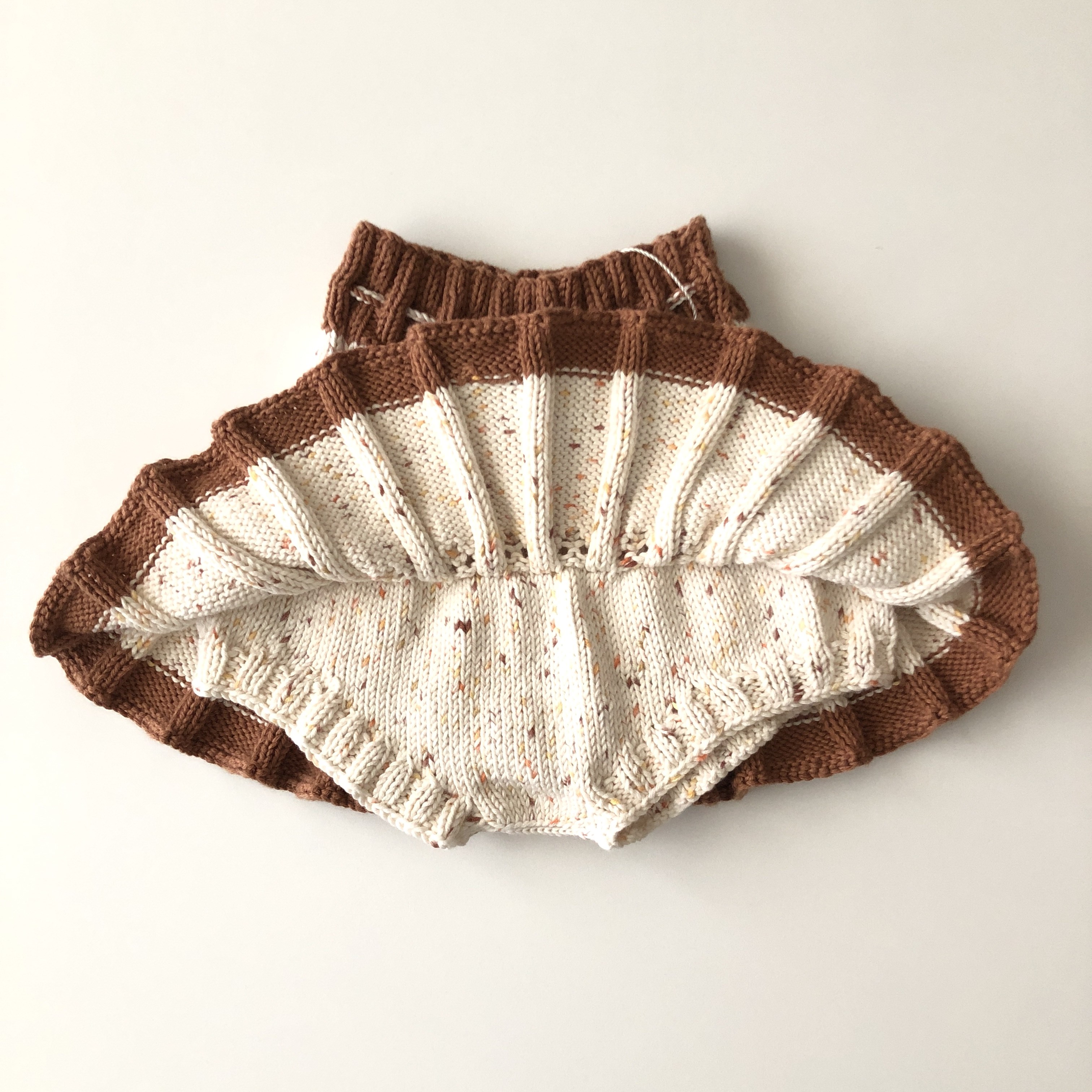 Ivy Skirt / 2 Color,  Exclusive Confetti - Pumpkin spice × Terracotta