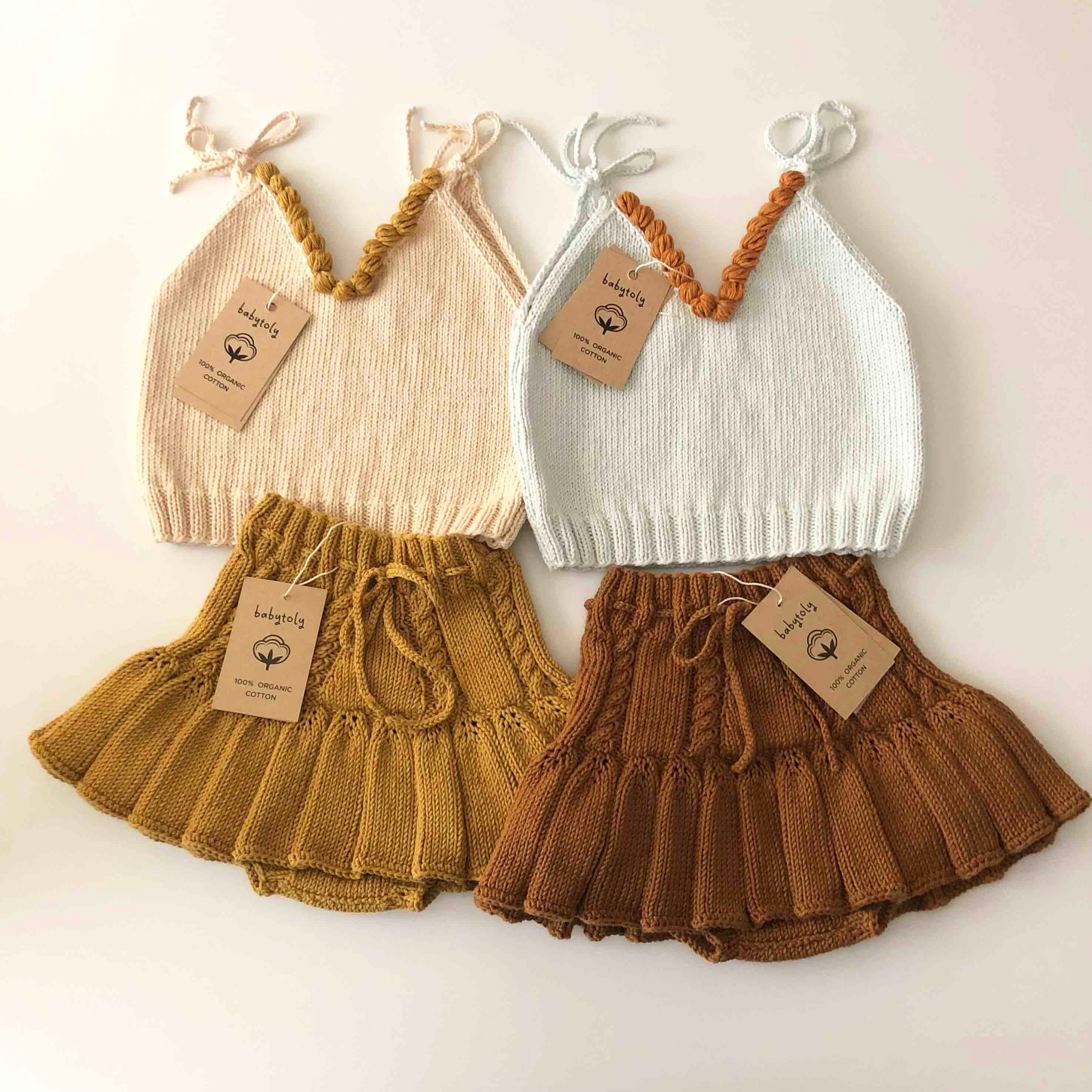 Ivy Skirt, Biscuit