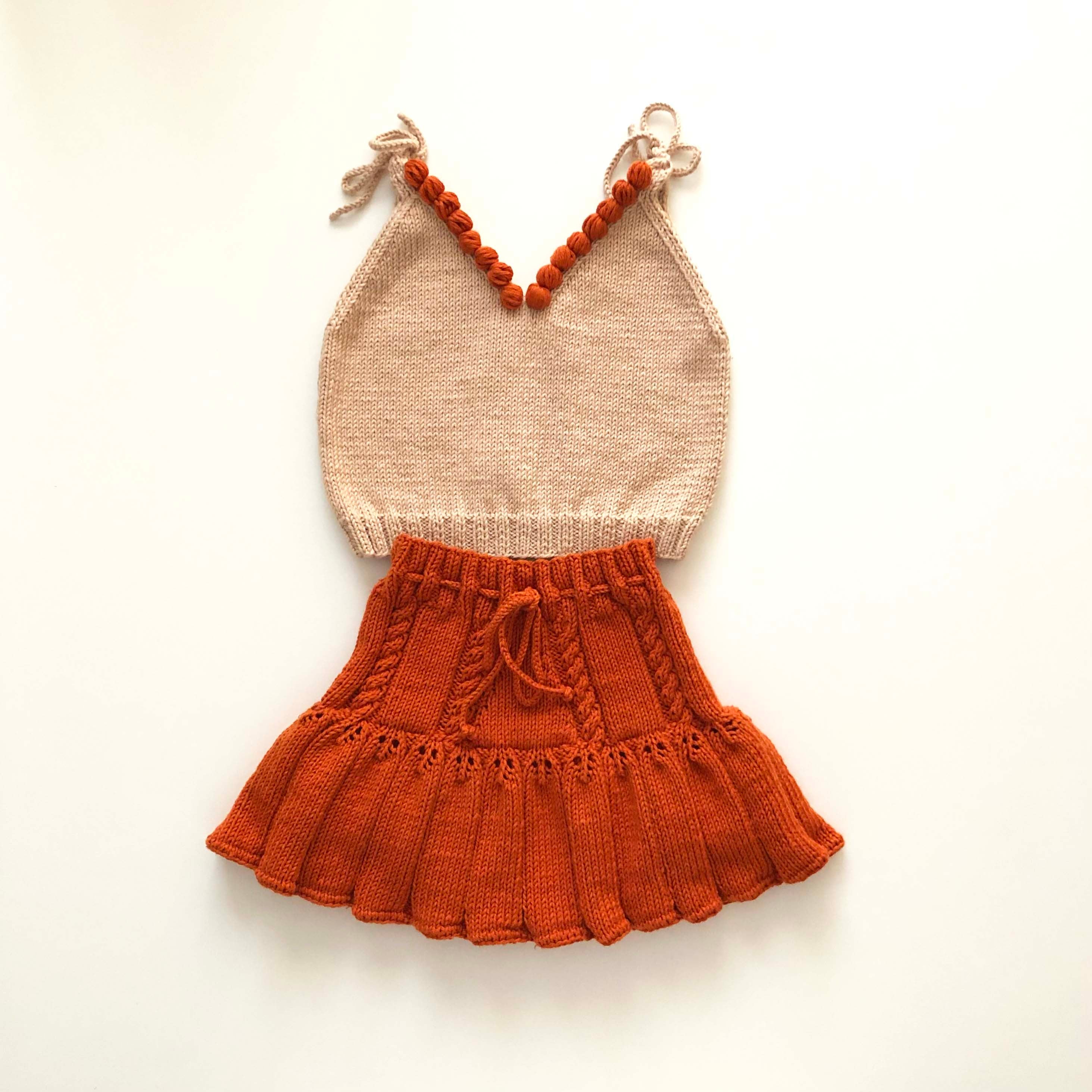 Ivy Skirt, Cinnamon
