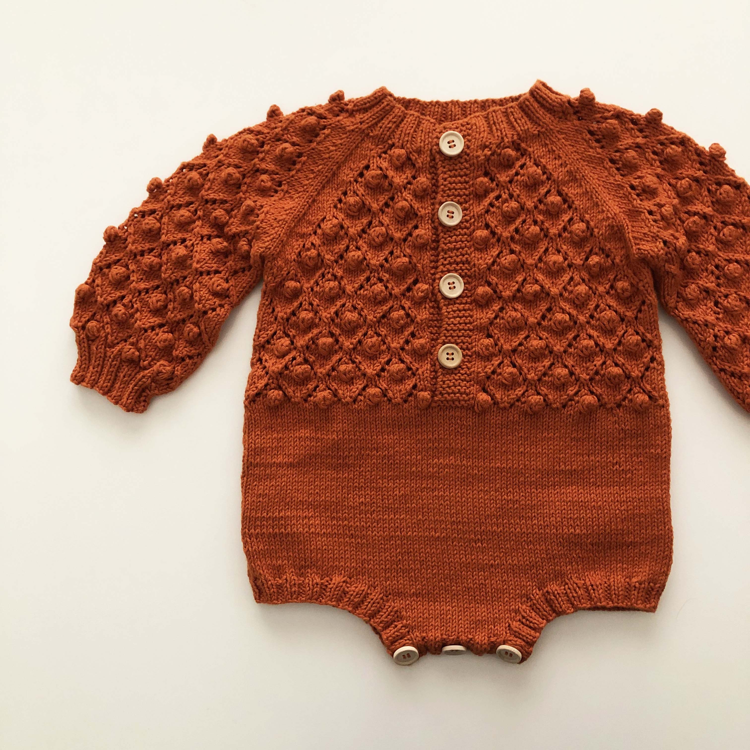 Kimbell Romper, Cinnamon