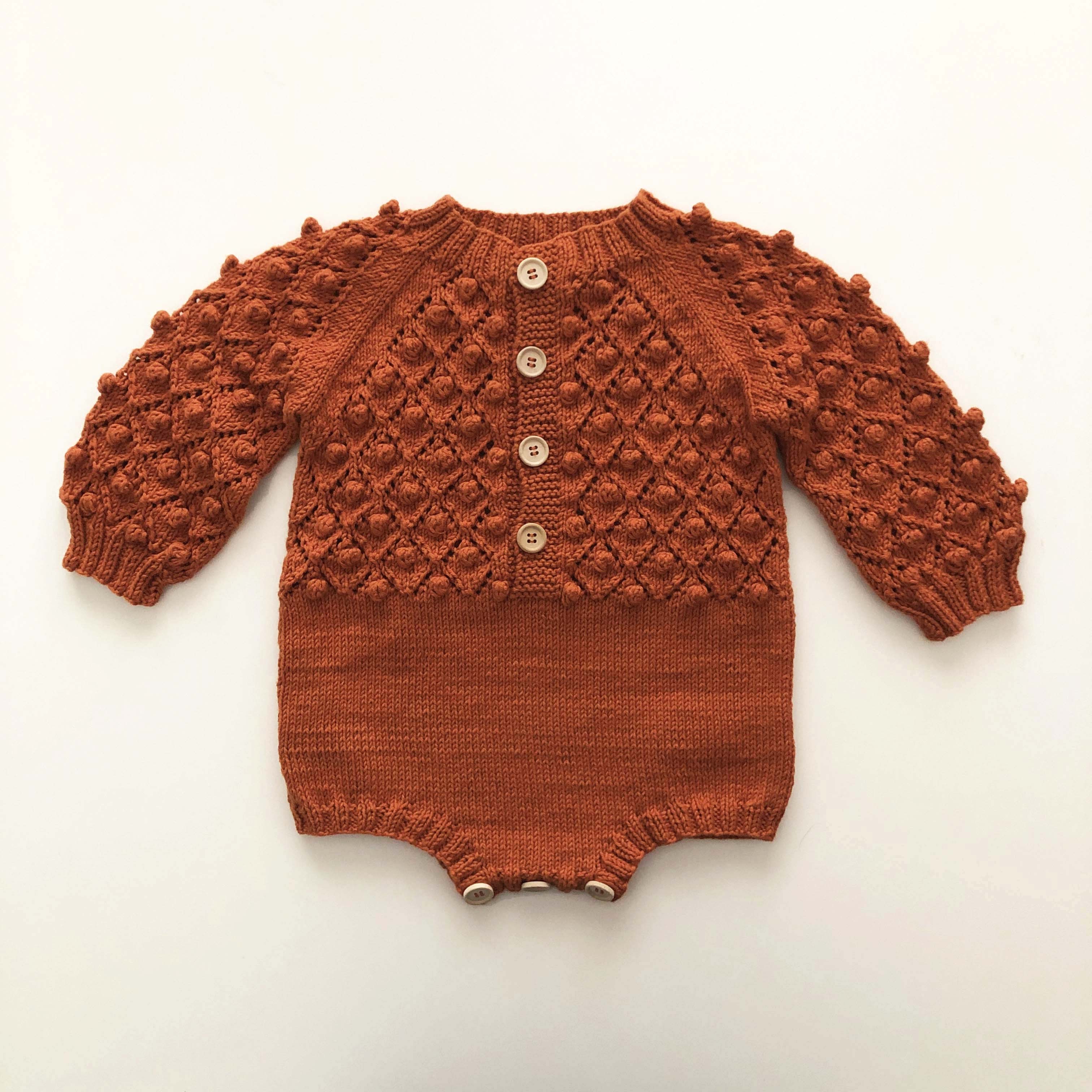 Kimbell Romper, Cinnamon