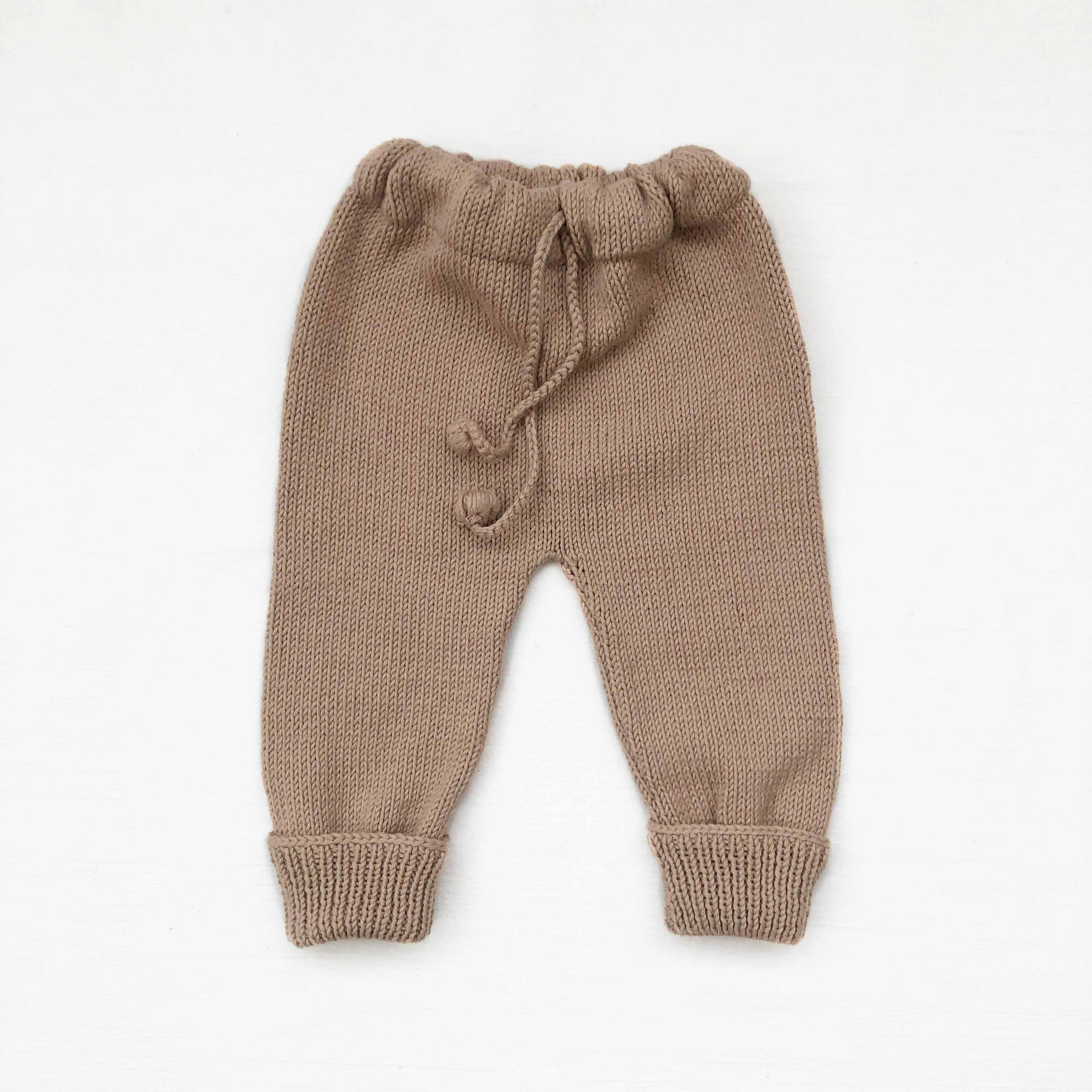 Knitted Pants, Custom Color