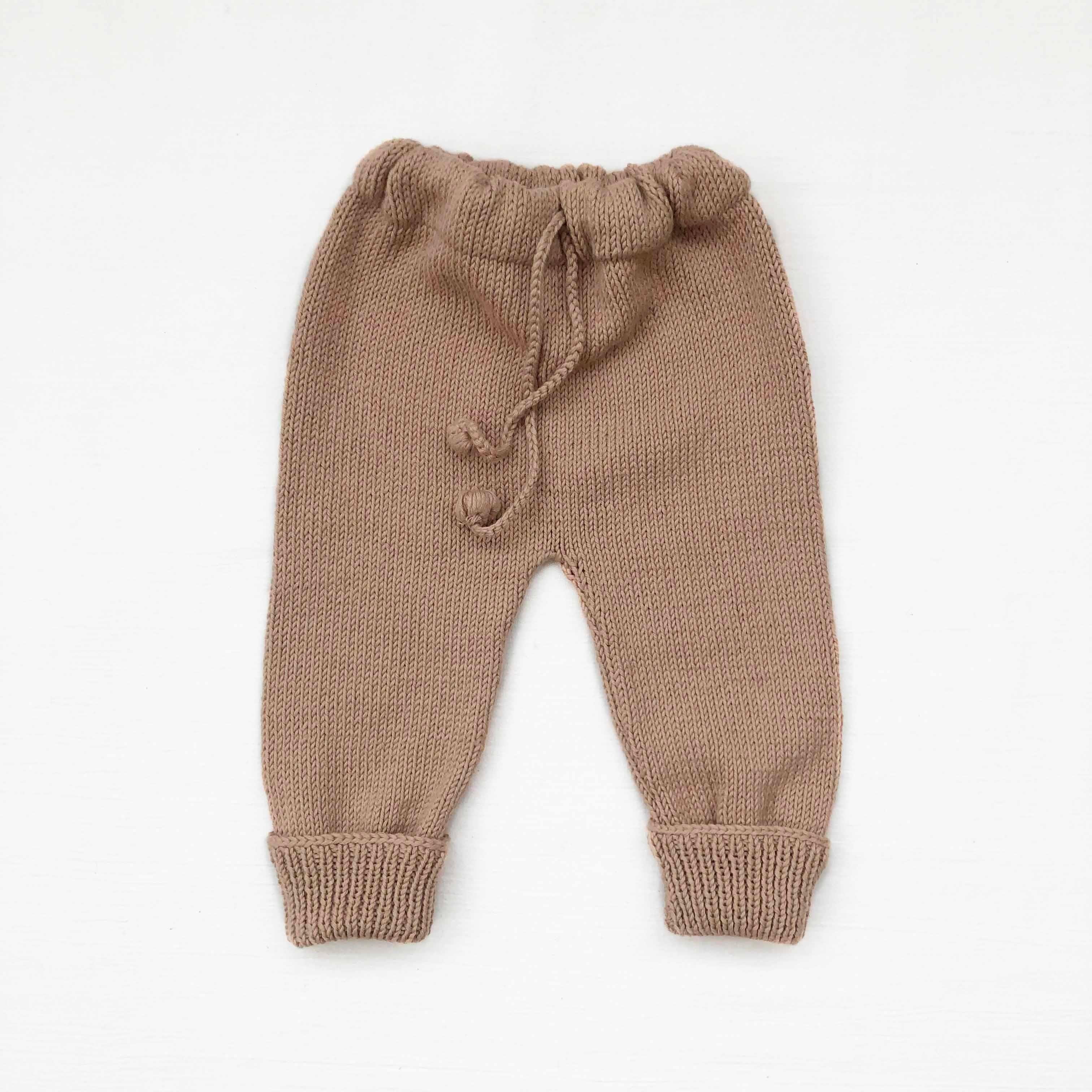 Knitted Pants, Birch 535