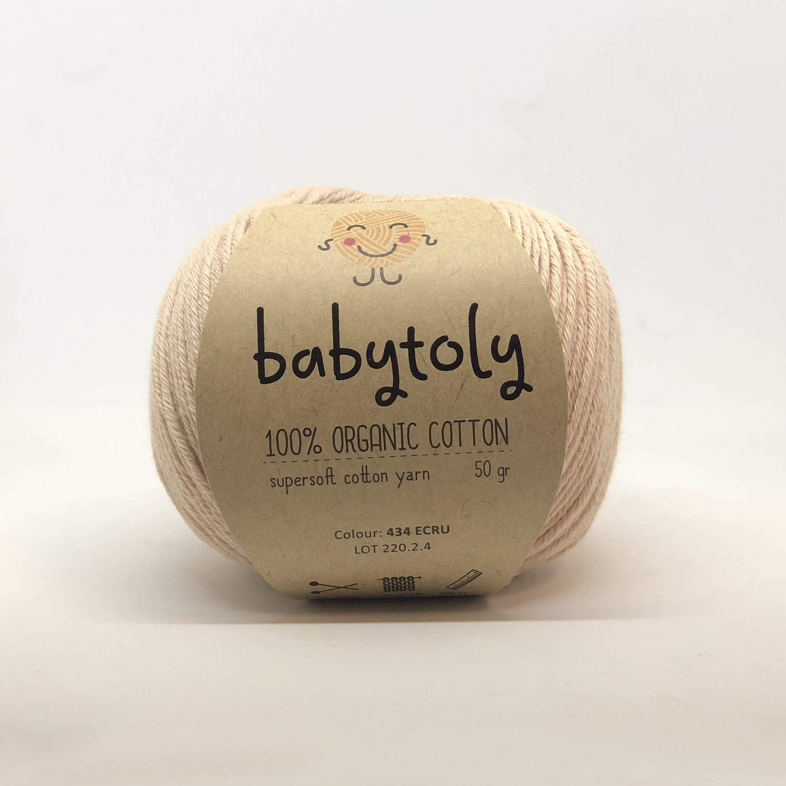 Organic Cotton Yarn - ECRU,434