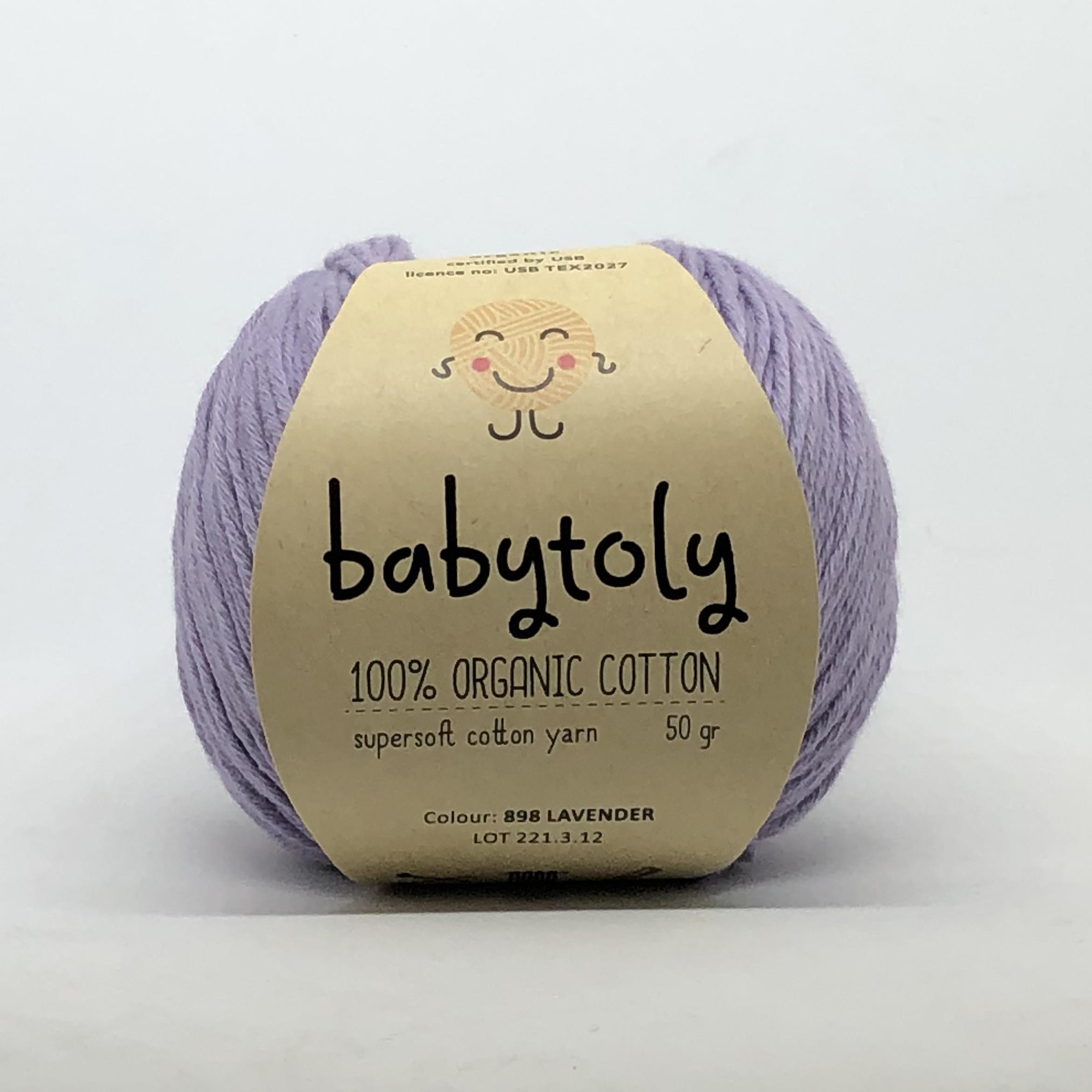 Organic Cotton Yarn - LAVENDER, 898