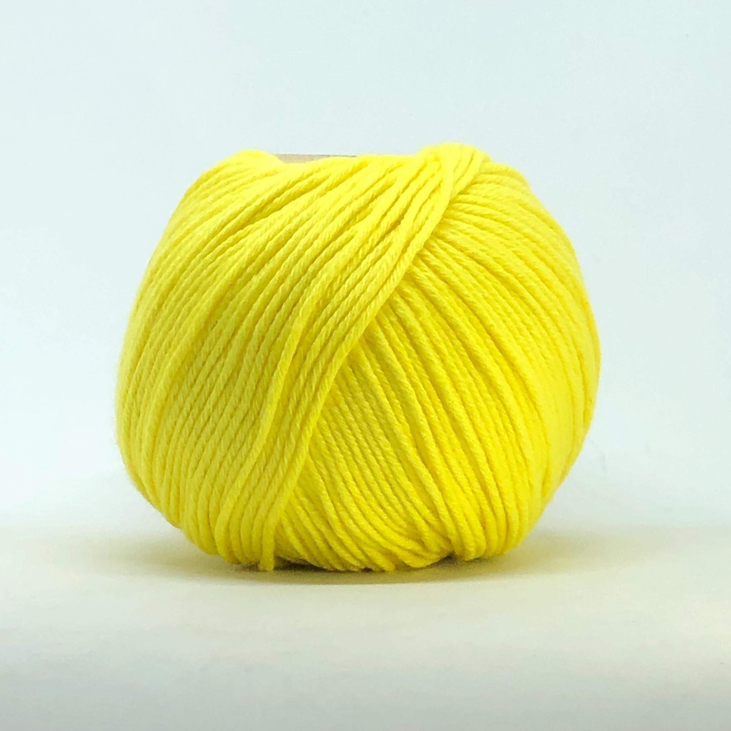 Organic Cotton Yarn  - LEMON, 160