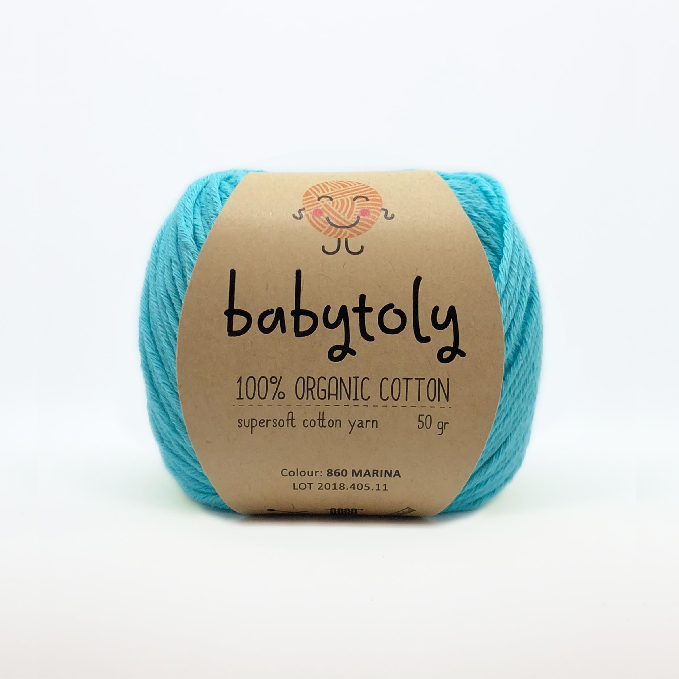Organic Cotton Yarn - MARINA, 860