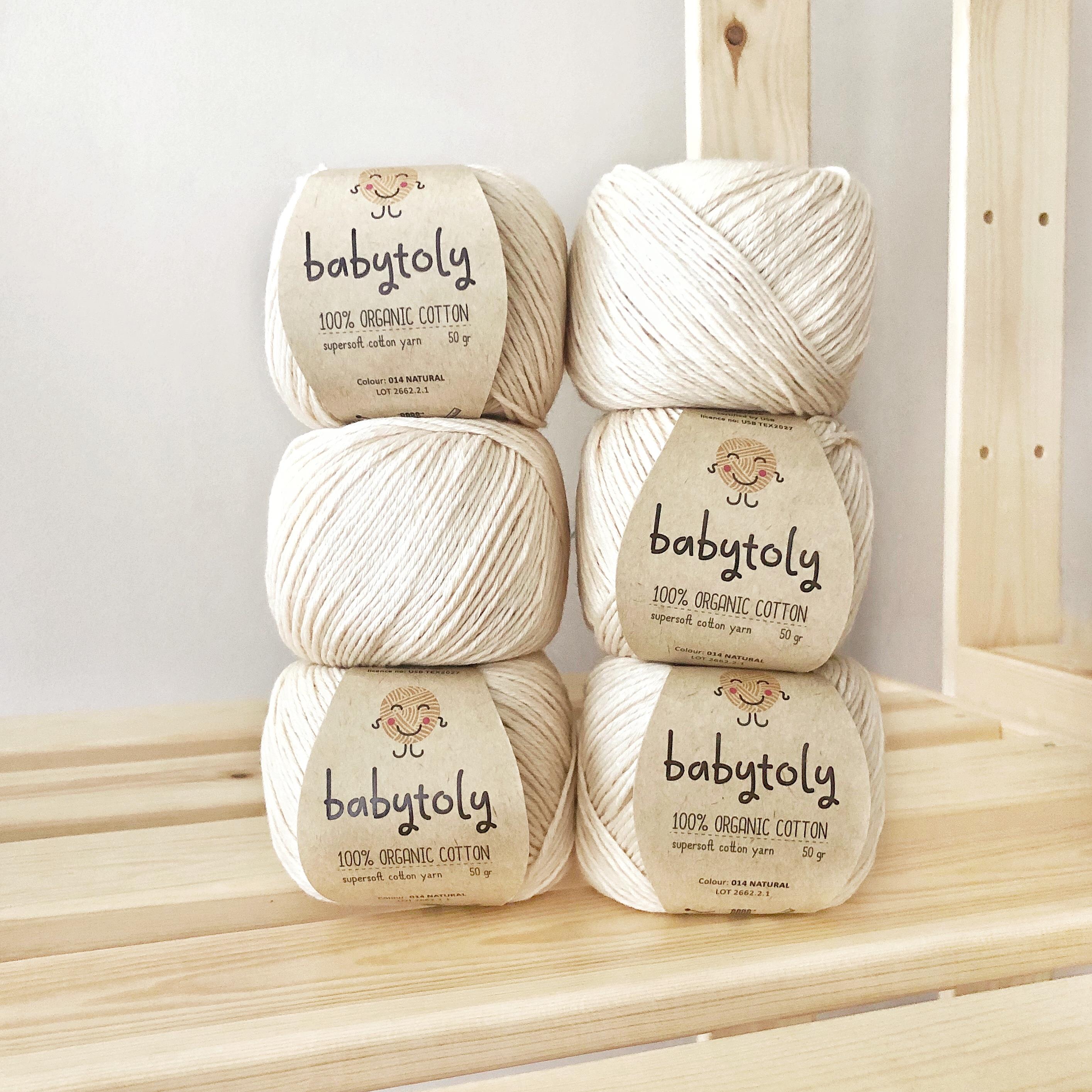 Organic Cotton Yarn - SNOW, 004