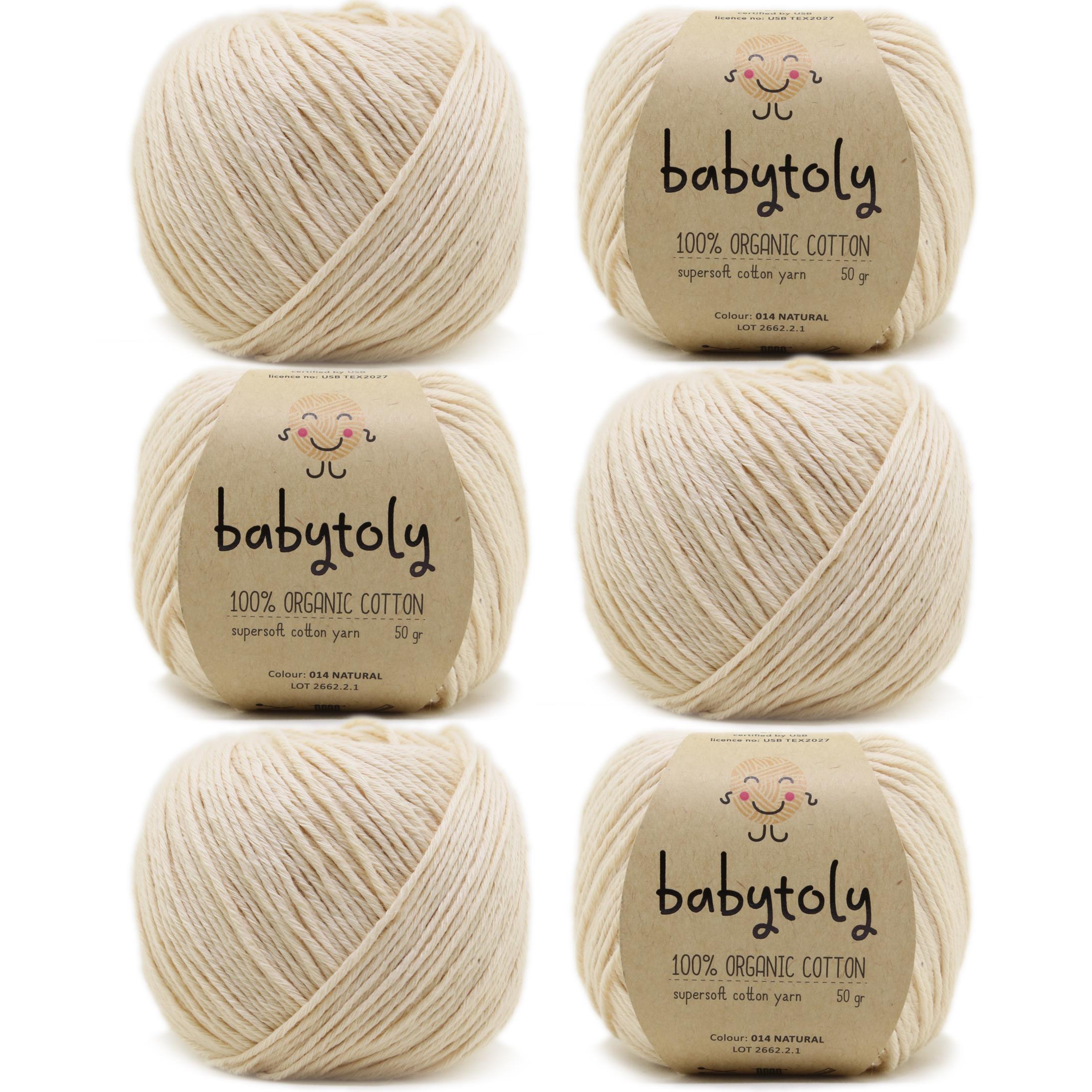 Organic Cotton Yarn - SNOW, 004