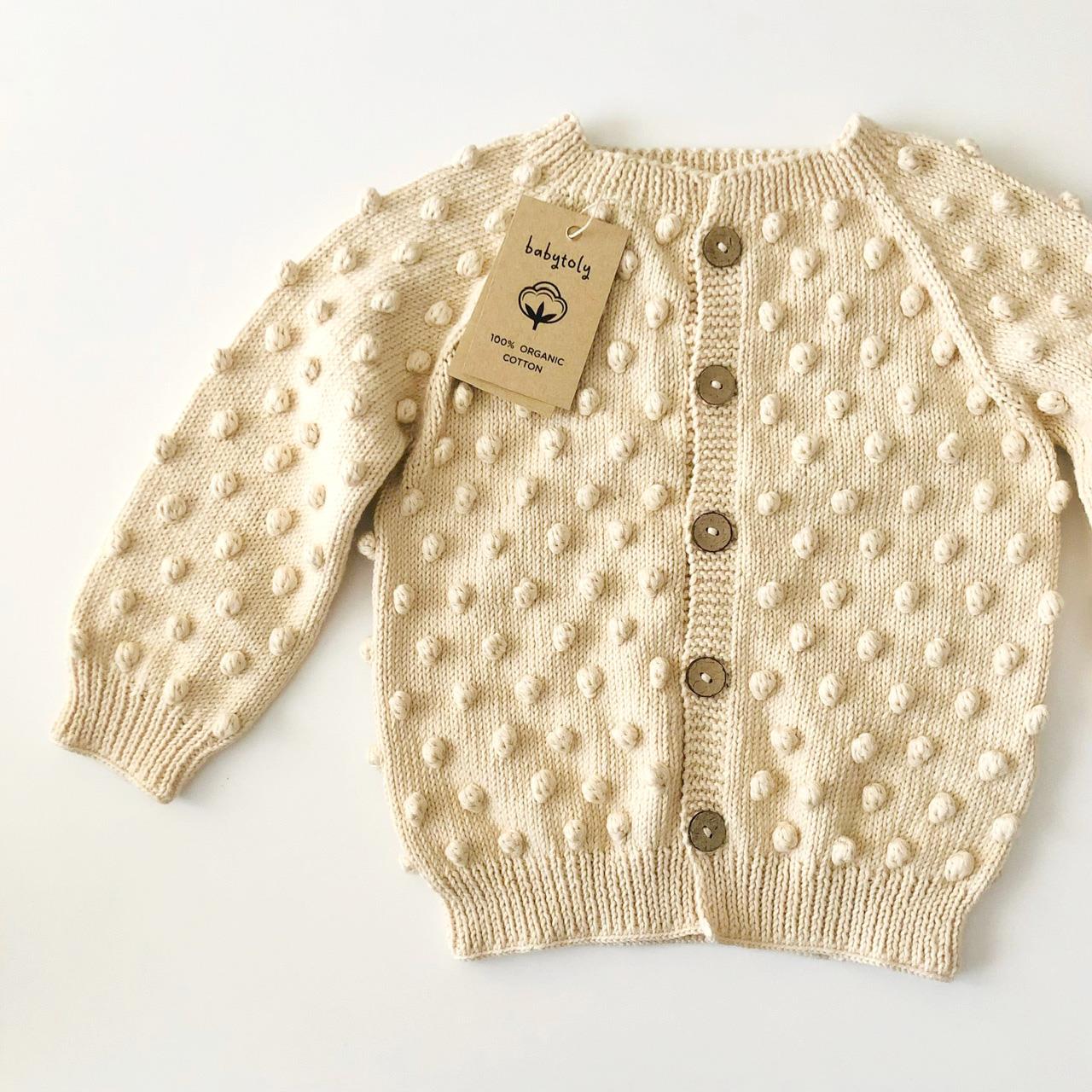 Popcorn Cardigan - Custom Color