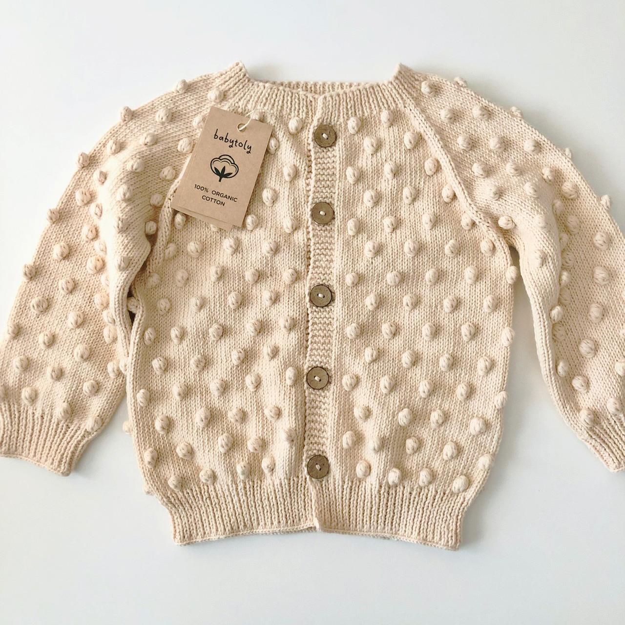 Popcorn Cardigan - Custom Color