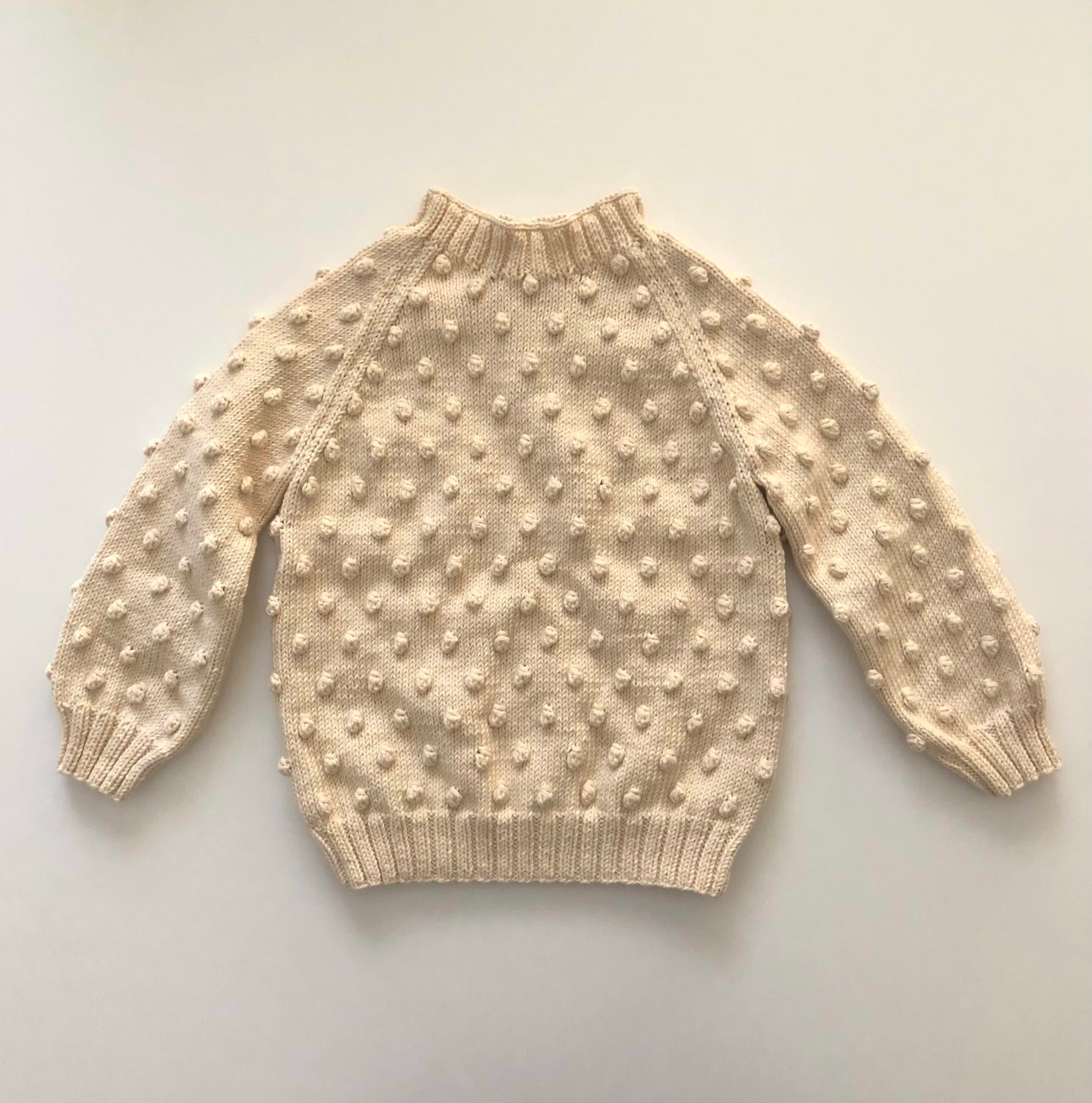 Popcorn Sweater, Custom Color