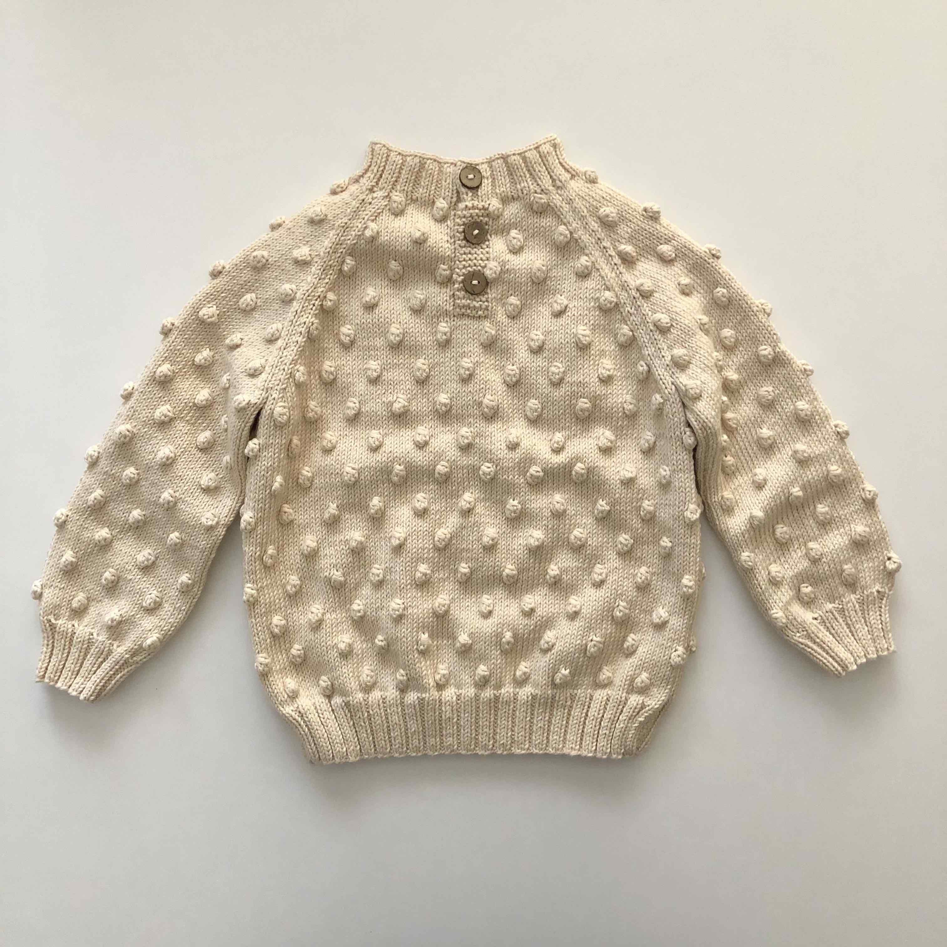 Popcorn Sweater, Custom Color