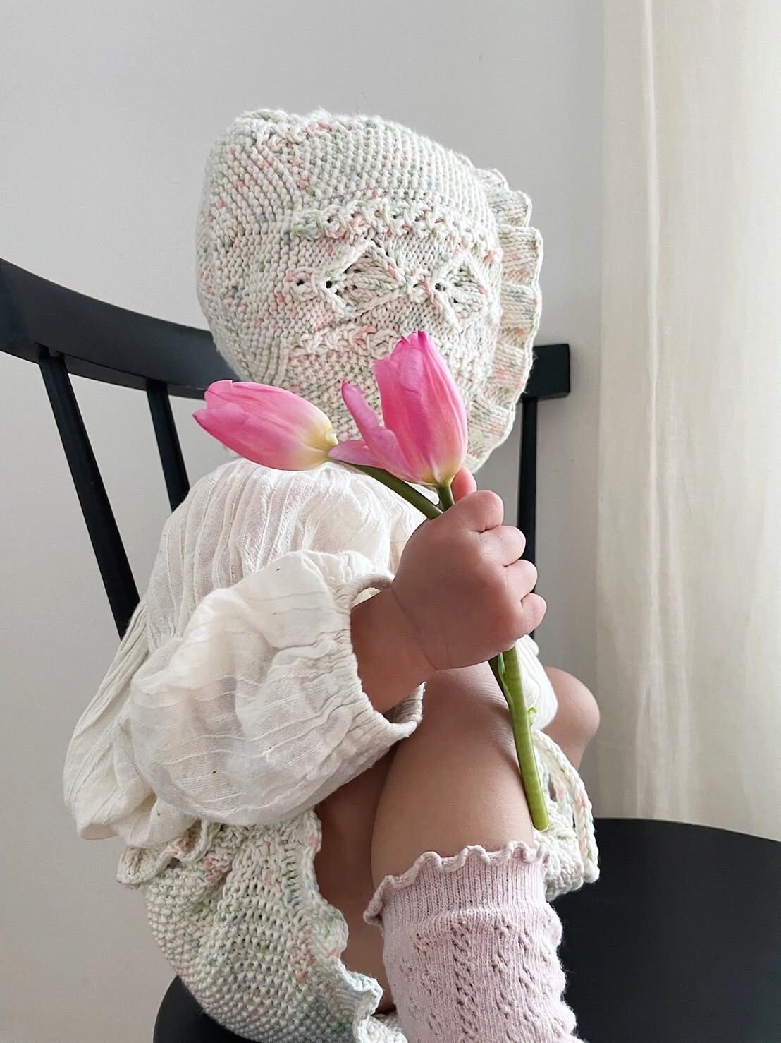 Rococo Bonnet, Exclusive Confetti - Pastel Rainbow