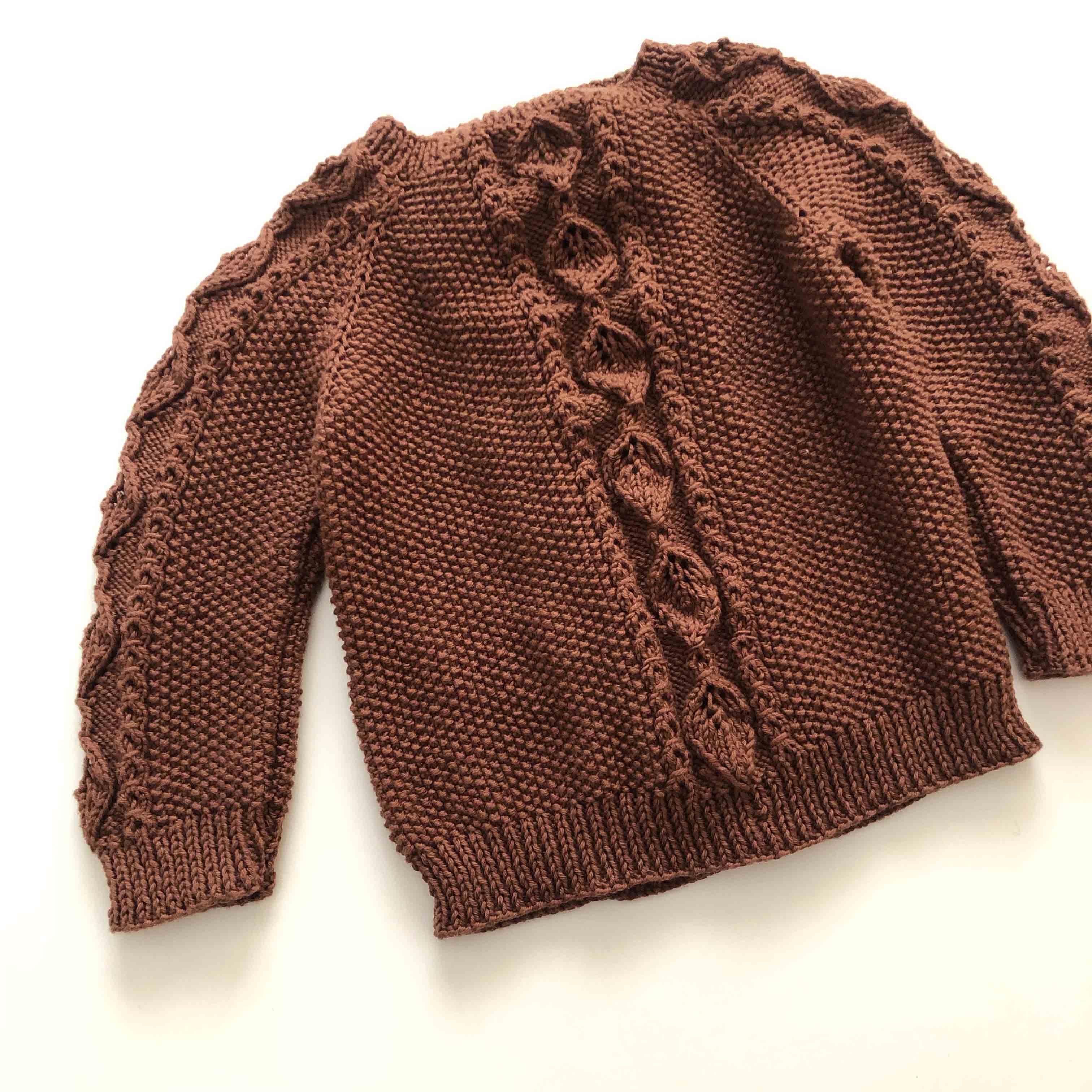 Rococo Cardigan, Chocolate
