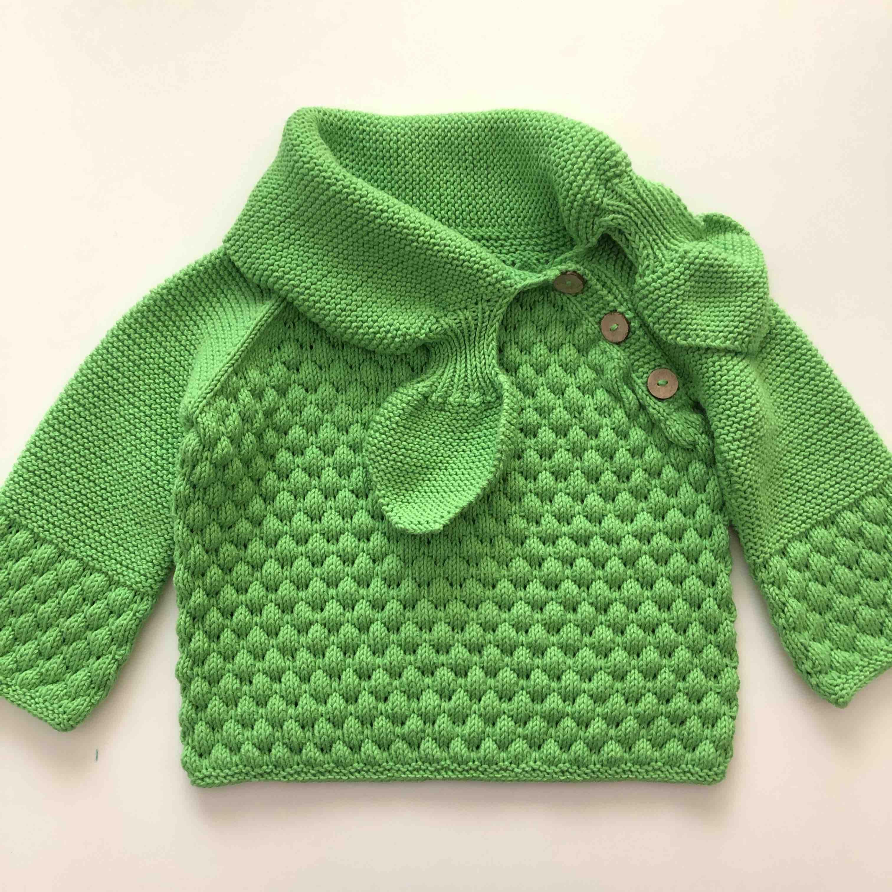 Sahara Sweater, Green apple