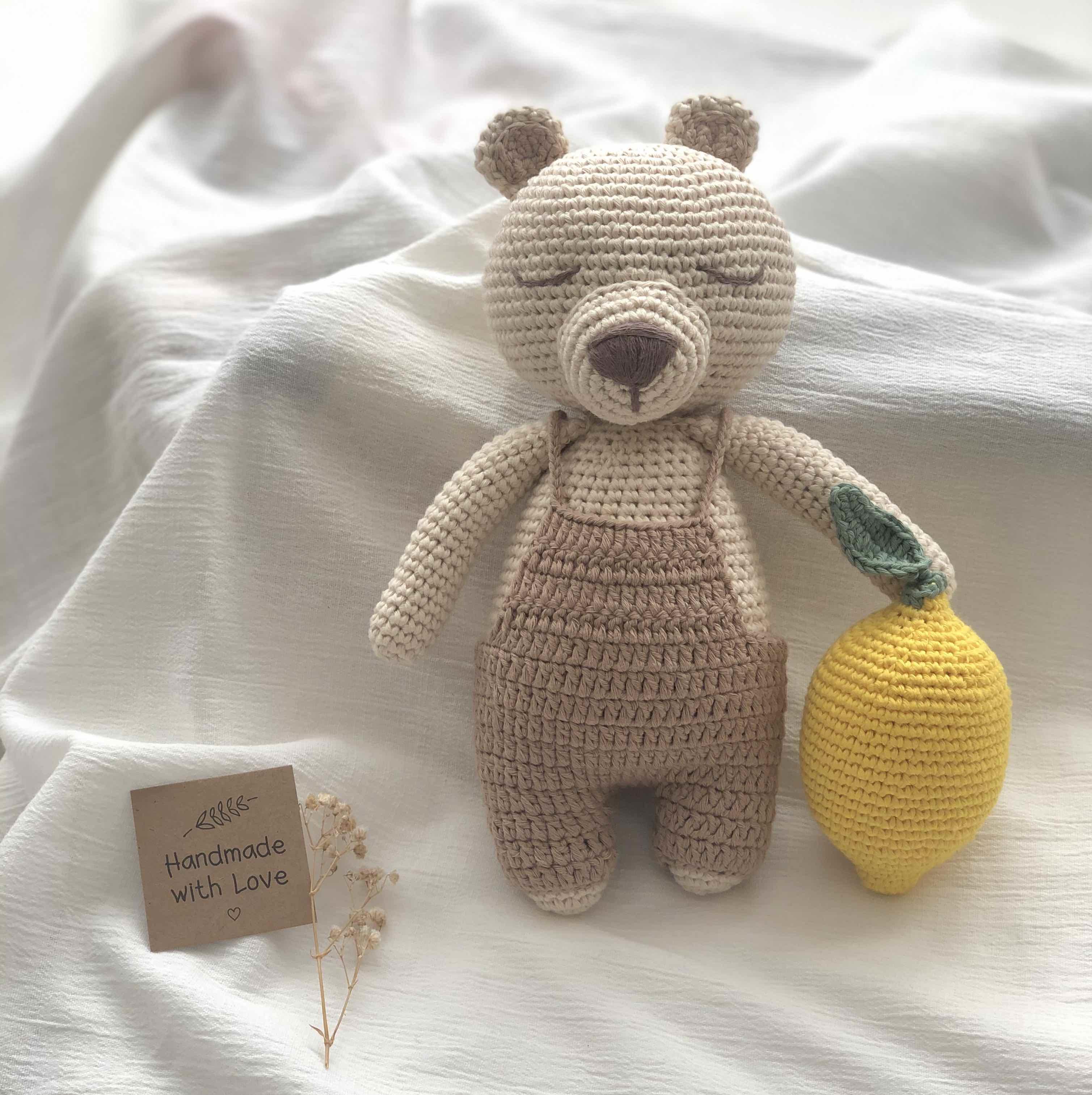 Teddy Bear with Lemon 9.8