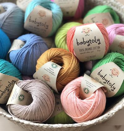 10 Yarn Bundles - Organic Cotton Yarn (choose colors)