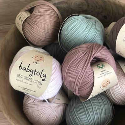10 Yarn Bundles - Organic Cotton Yarn (choose colors)