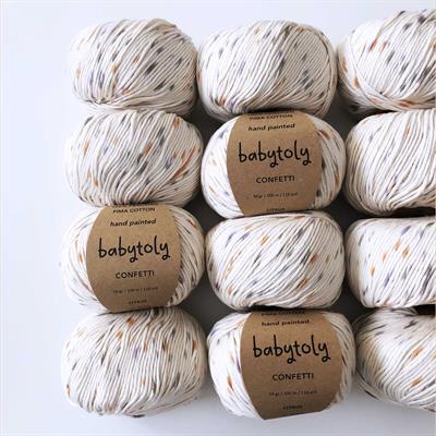 100% Peruvian Pima Cotton Yarn - CITRUS