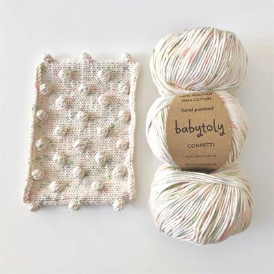 100% Peruvian Pima Cotton Yarn - PASTEL RAINBOW