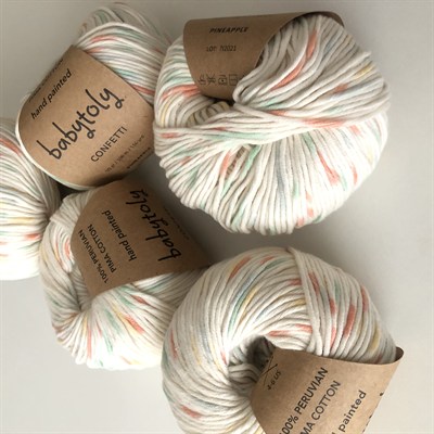 100% Peruvian Pima Cotton Yarn - PINEAPPLE